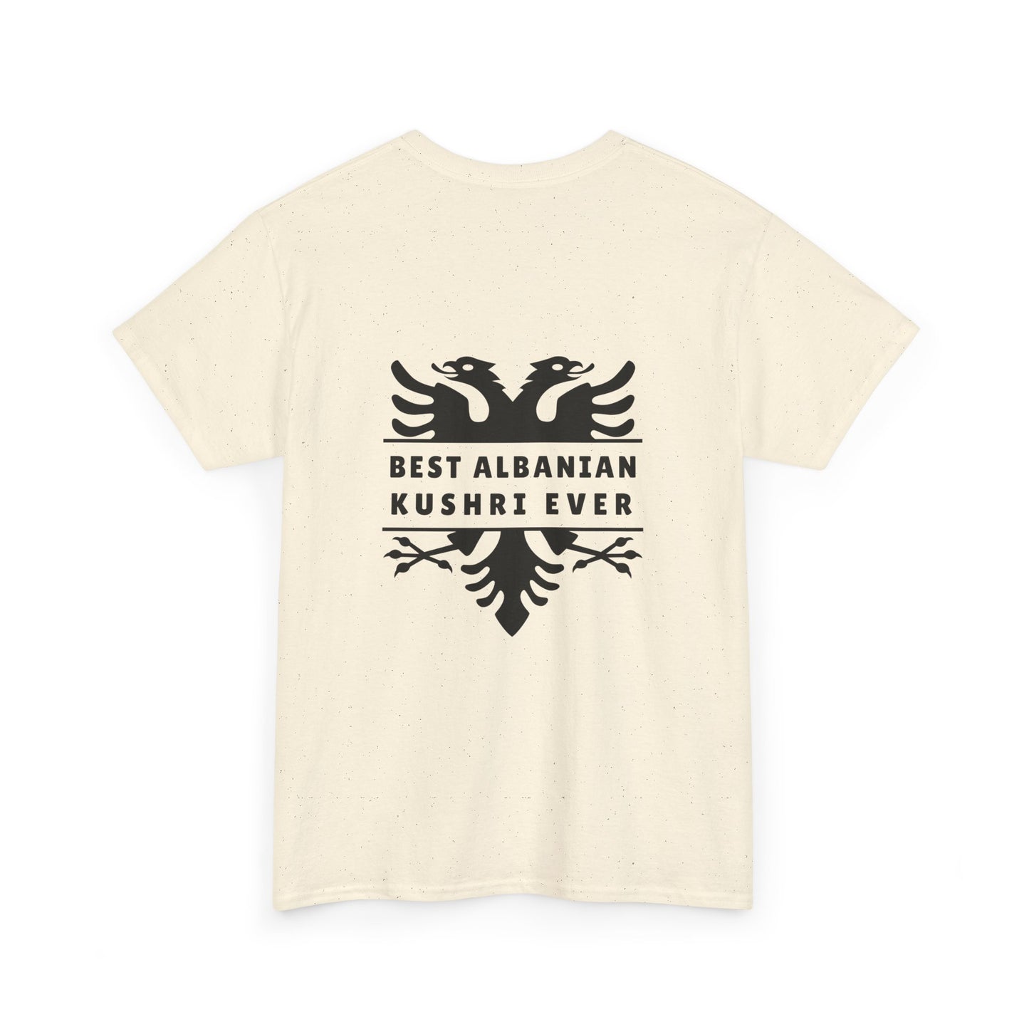 Best Albanian Kushri Ever – Heavy Cotton T-Shirt Cousin Connection | Heritage Pride | Fun Family Gift for Albanian Cousins