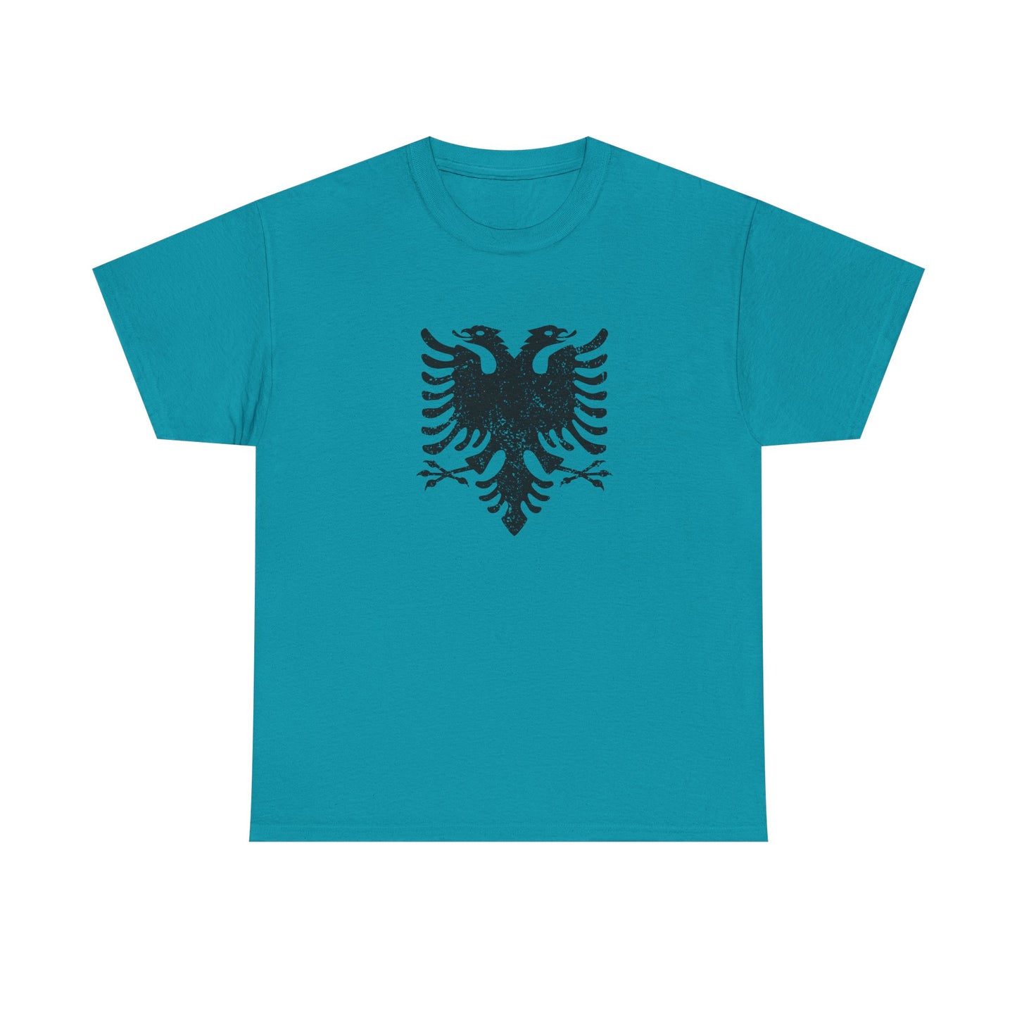 Distressed Albanian Eagle Tee – Unisex Graphic T-Shirt | Bold Heritage Wear for Everyday Pride, Travel & Celebration