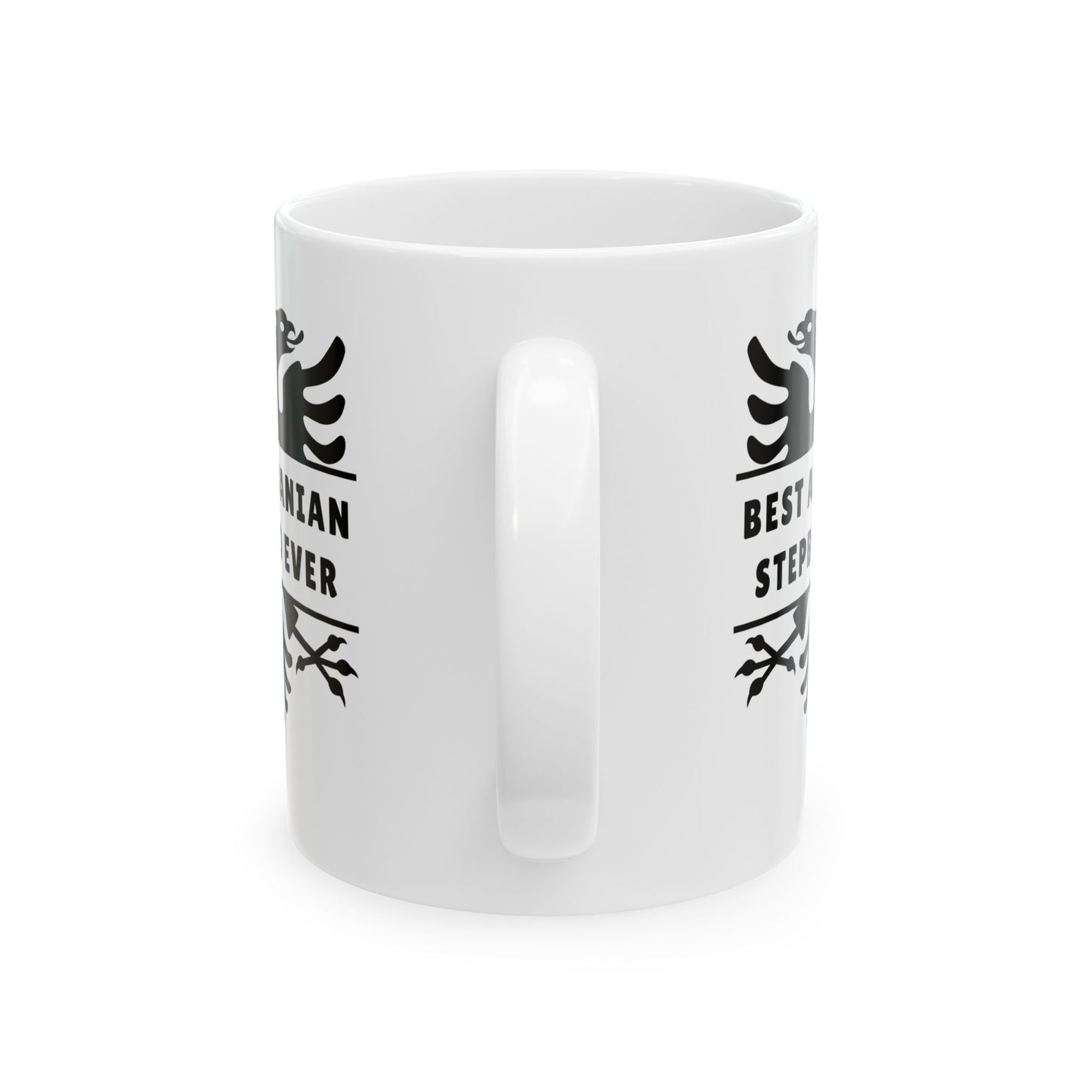 Best Albanian Stepbro Ever – 11 oz White Ceramic Mug Celebrate Family Bonds | Albanian Pride | Perfect for Daily Sips