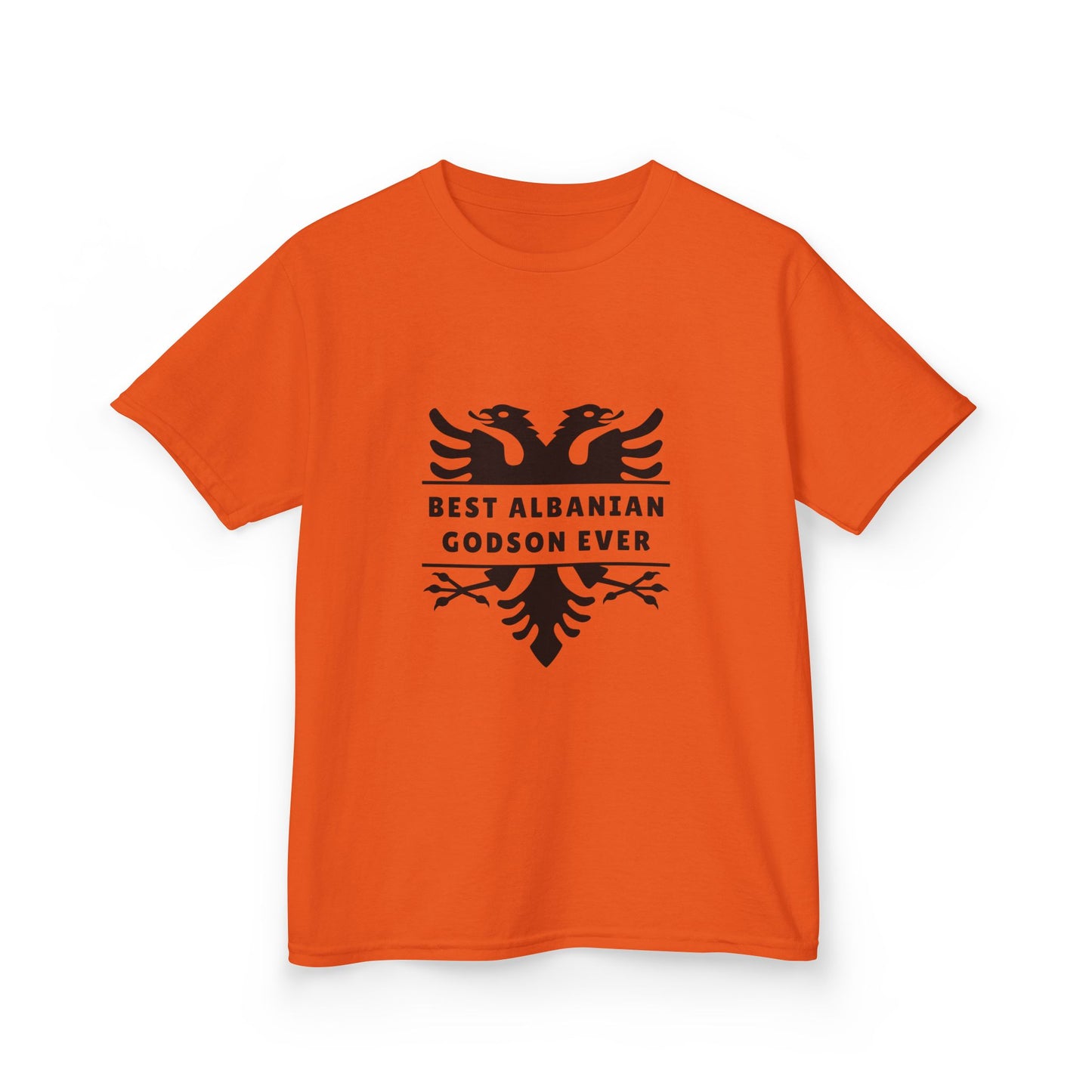 Best Albanian Godson Ever – Kids Cotton T-Shirt Fun Gift for Godsons | Cultural Pride Tee | Birthday & Special Occasion Apparel