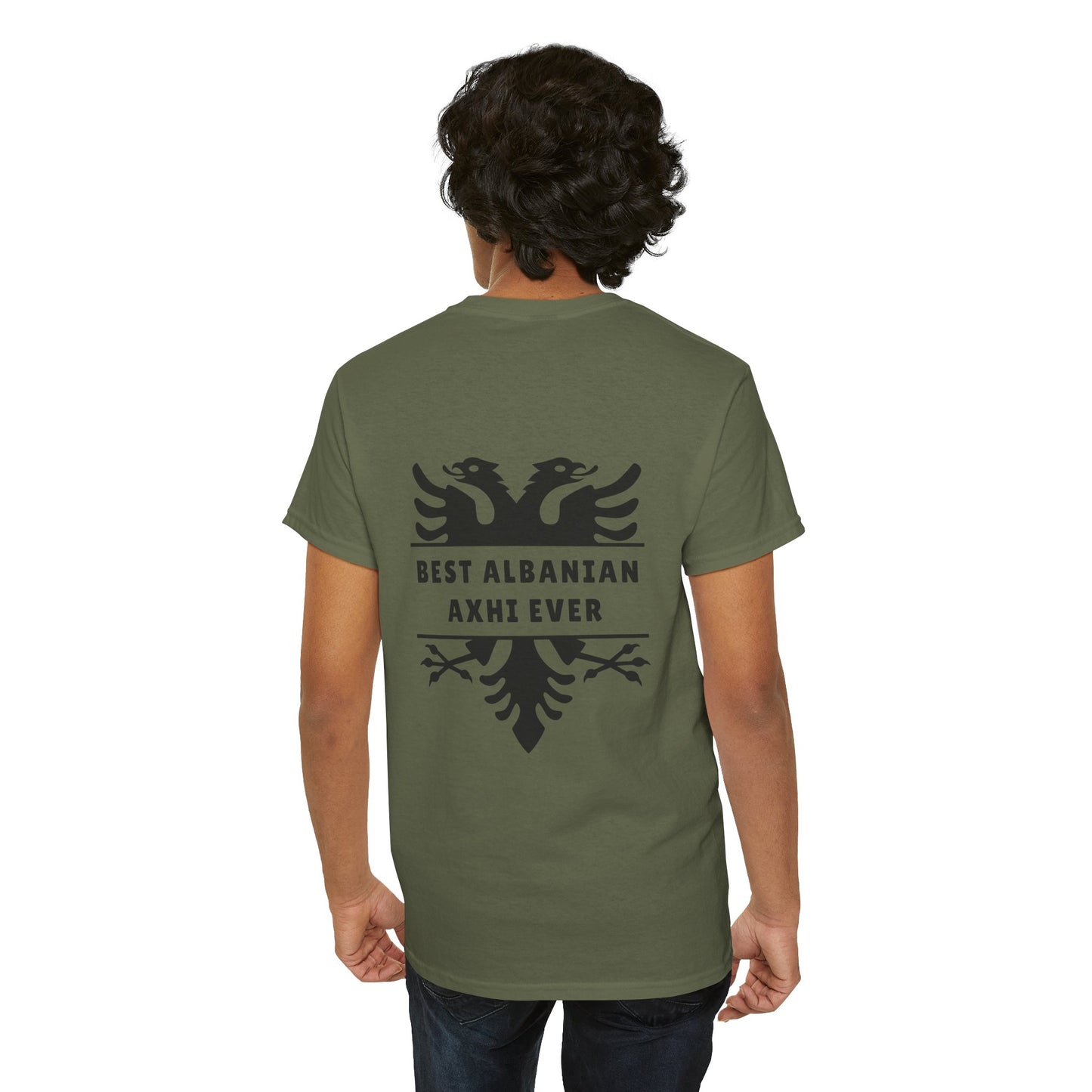 Best Albanian Axhi Ever – Unisex Cotton T-Shirt Multi-Color Tee | Gift for Beloved Uncles