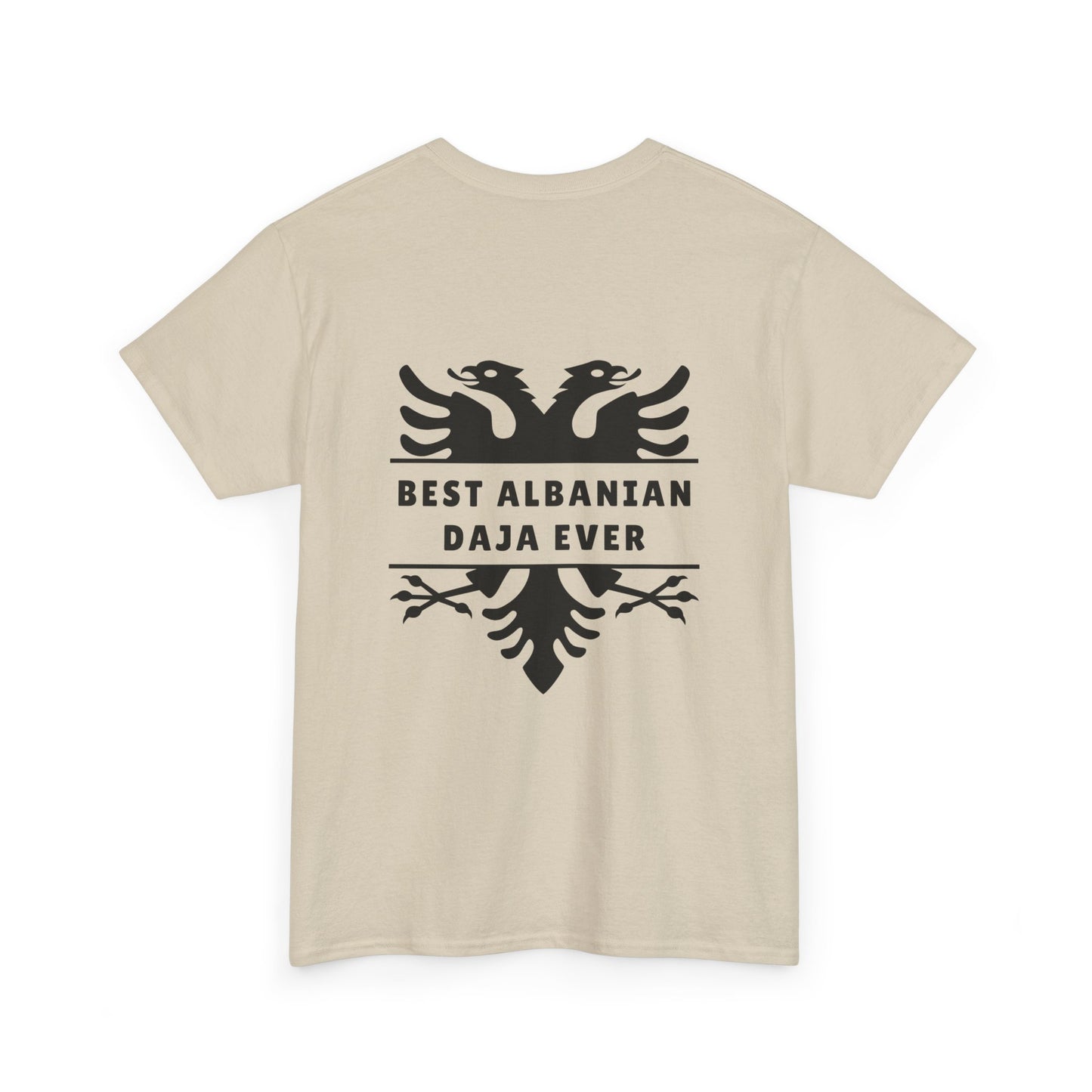 Best Albanian Daja Ever – Unisex Heavy Cotton T-Shirt Bold Family Tee | Gift for Uncles | Albanian Pride Apparel