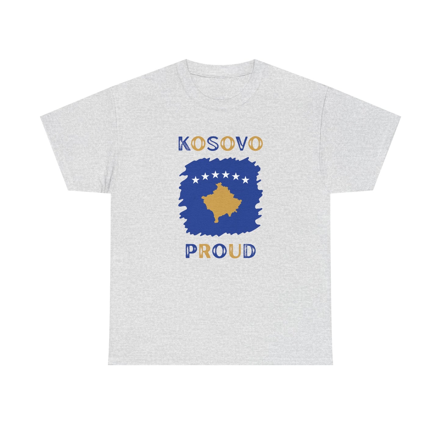 Kosovo Proud – Heavy Cotton Unisex Tee | Celebrate Your Heritage in Style