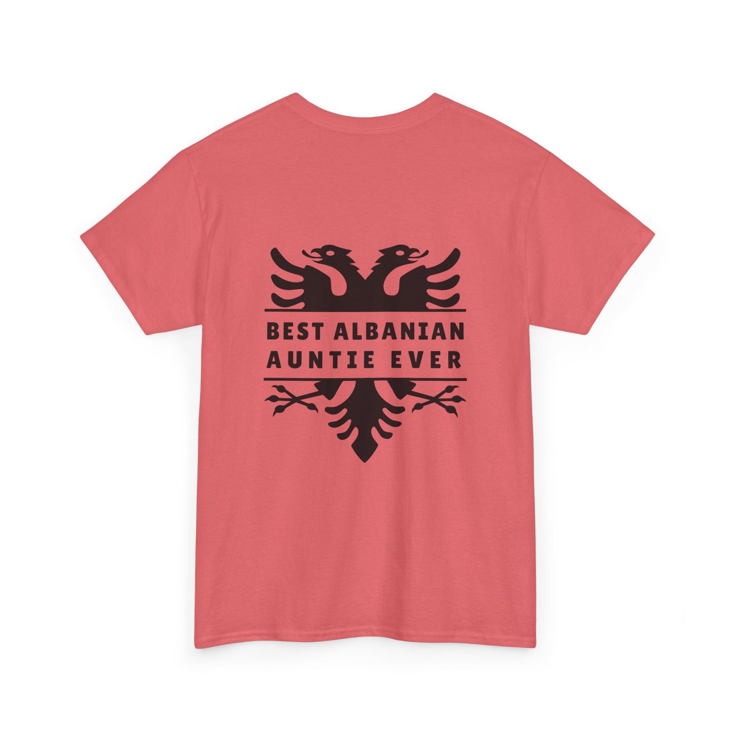 Best Albanian Auntie Ever – Unisex Heavy Cotton T-Shirt Gifts for Aunties | Family Reunion Favorite | Bold Albanian Pride Apparel