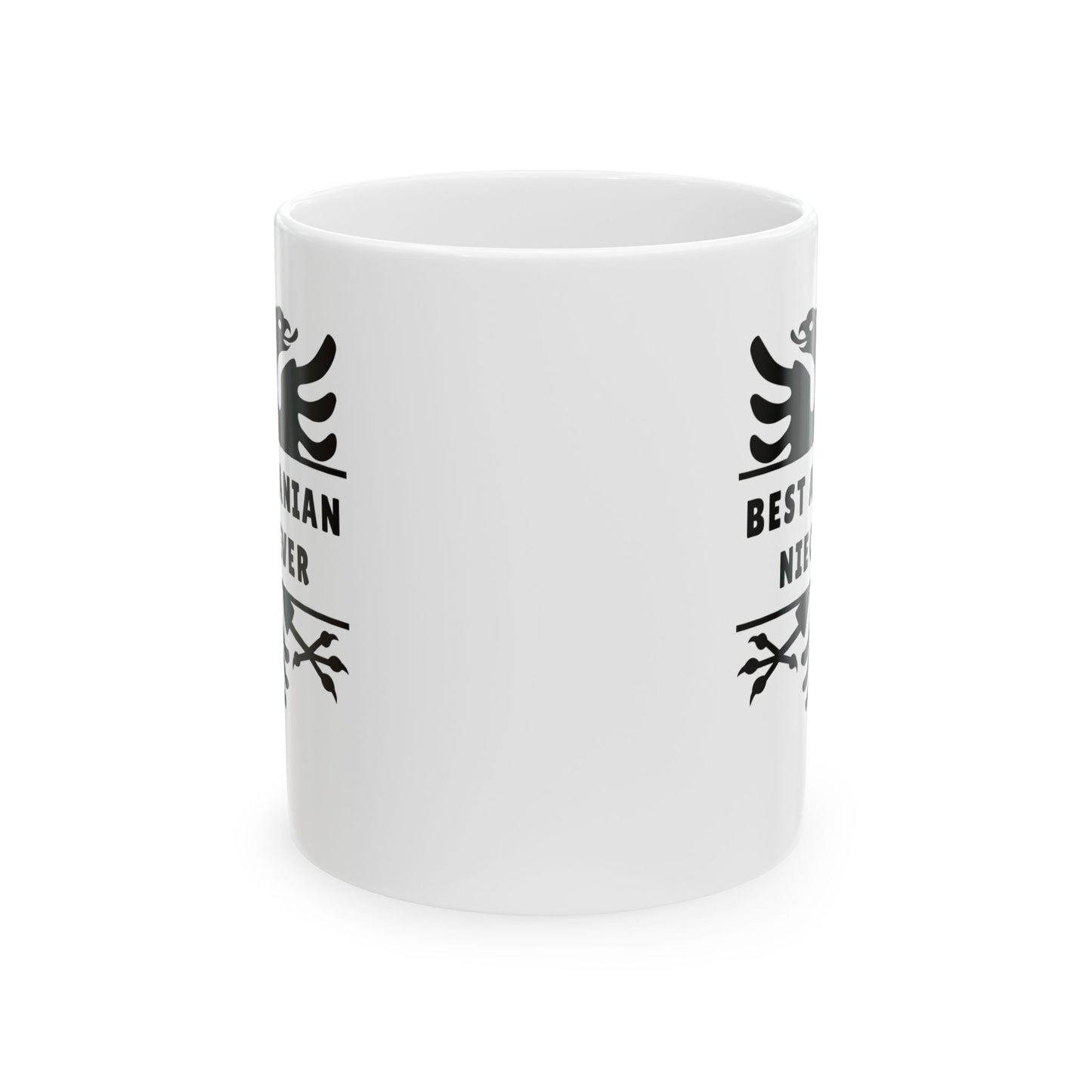 Best Albanian Niece Ever – 11 oz White Ceramic Mug Sweet Sip of Love | Cultural Pride Gift | Perfect for Tea, Cocoa & Confidence