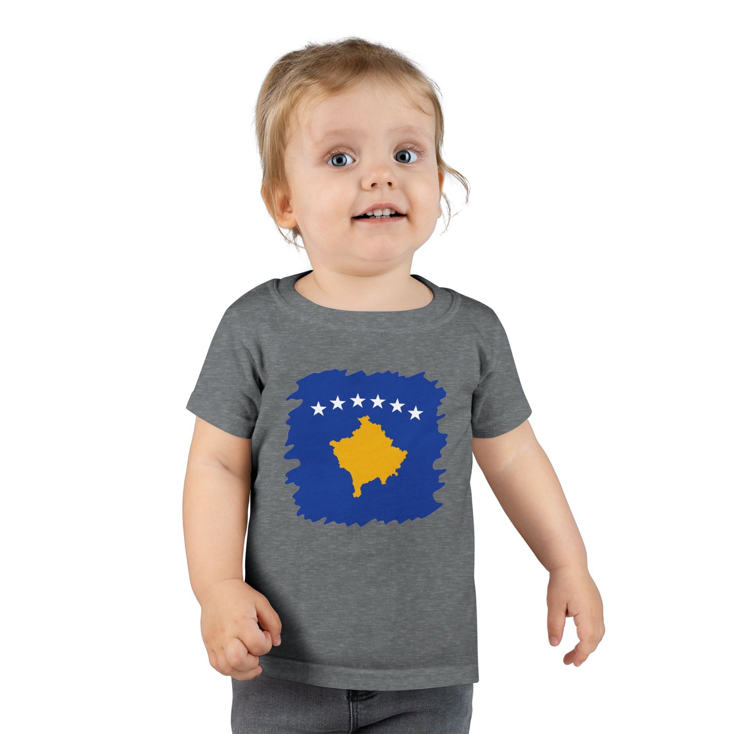 Kosovo Pride Toddler T-Shirt – Celebrate National Day & Birthdays with Style