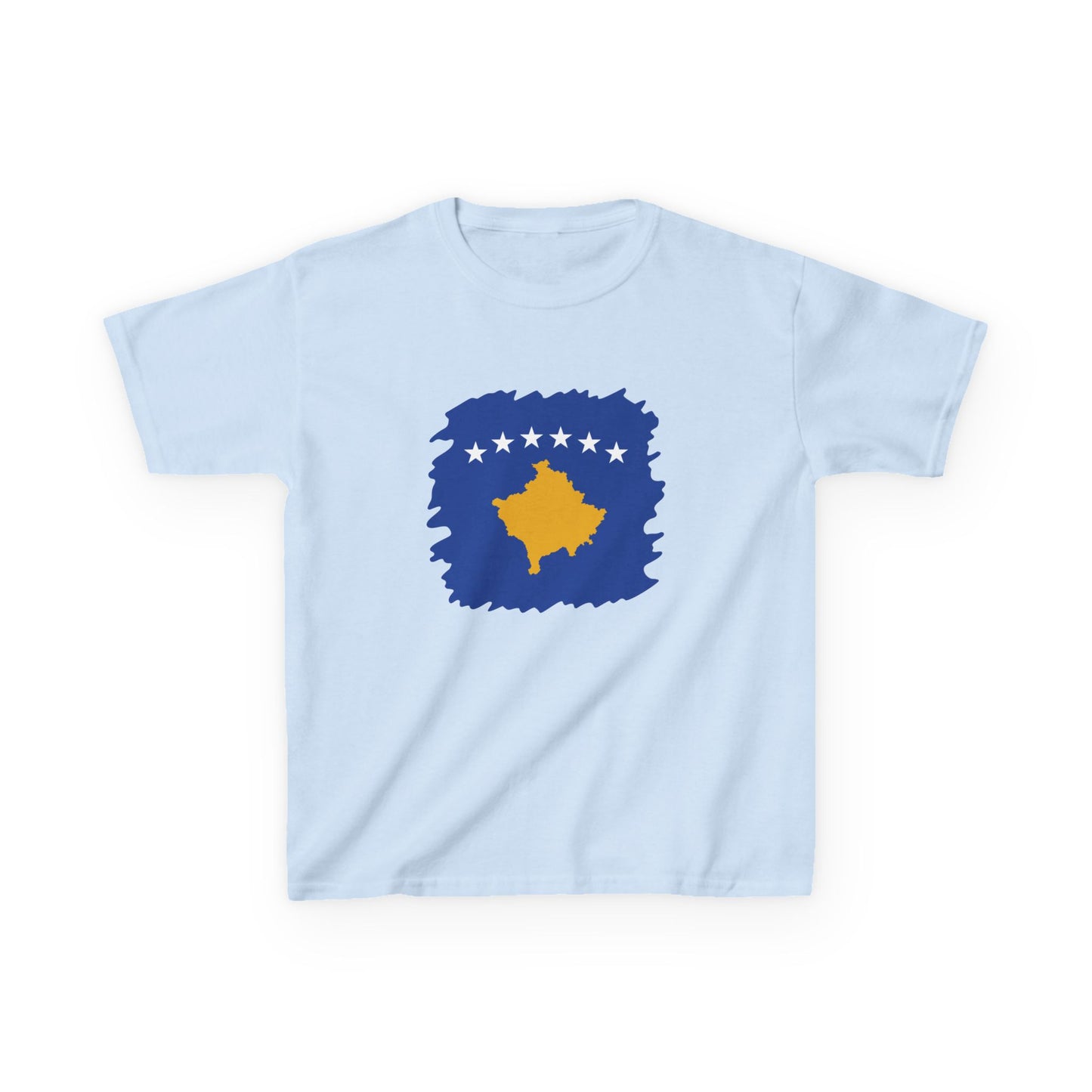 Kosovo Pride Kids Tee – Unisex Cotton T-Shirt for Everyday Fun, Birthdays & Celebrations