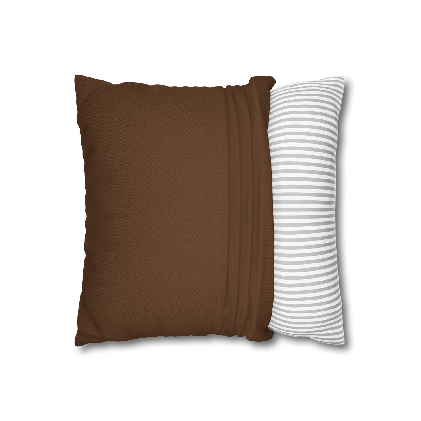 Motivated Mompreneur Decorative Pillowcase | Brown & Yellow Modern Eagle Design | Empowering Gift for Moms | Square Accent Cover