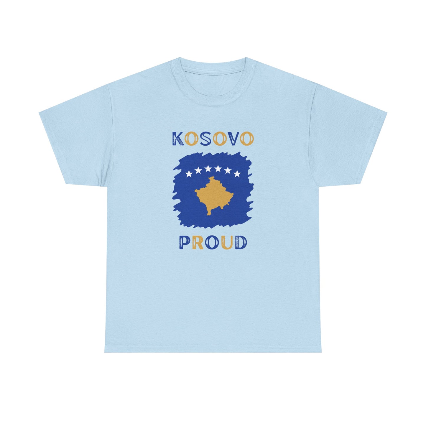 Kosovo Proud – Heavy Cotton Unisex Tee | Celebrate Your Heritage in Style