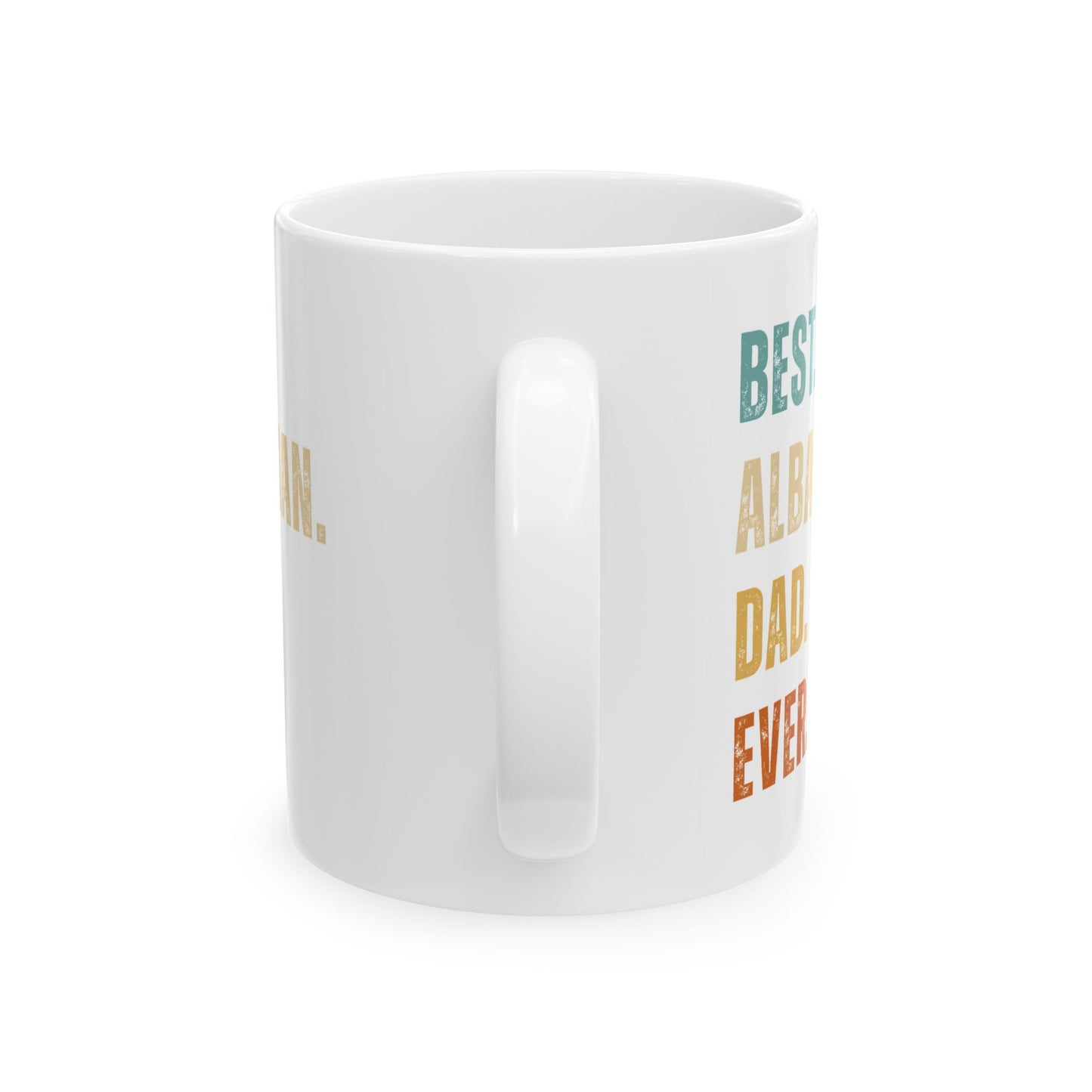 Best Albanian Dad Ever – Ceramic Mug (11oz) | Perfect Gift for Father’s Day, Coffee & Tea Lovers, and Everyday Pride