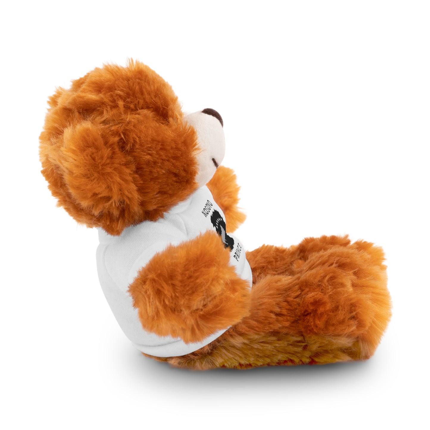 Kosovo Prince | 8" Plush Teddy Bear with Personalized Tee – Soft & Custom Gift for Boys & Toddler
