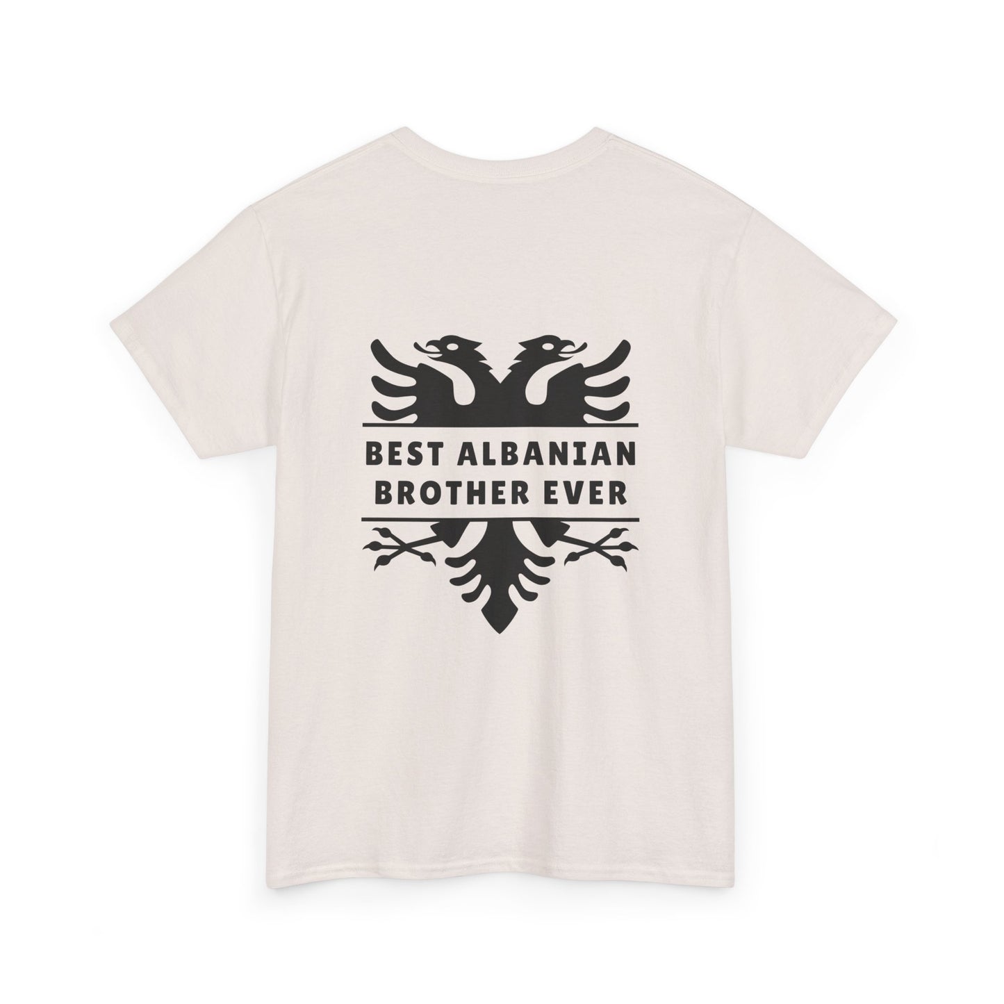 Best Albanian Brother Ever – Unisex Cotton T-Shirt Albanian Pride Tee | Sibling Gift | Bold, Comfortable, and Full of Heart