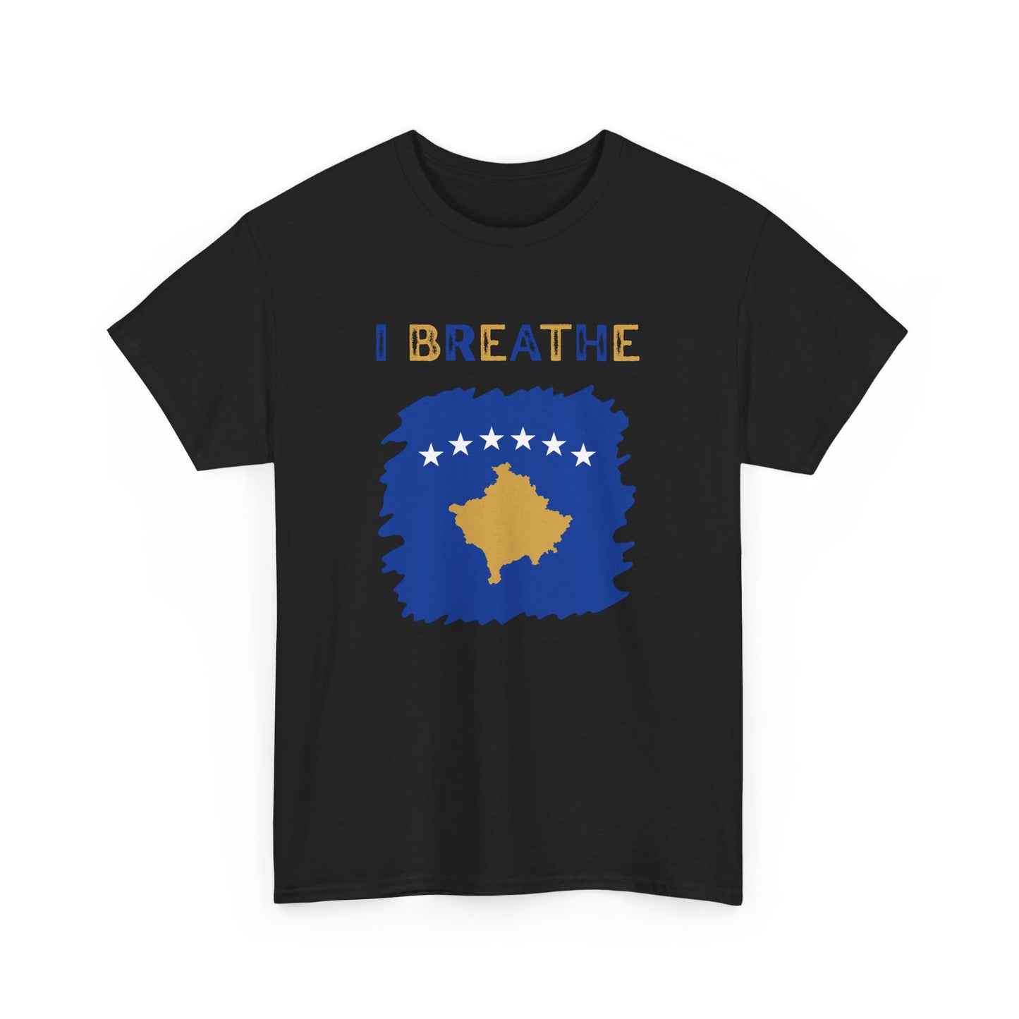 I Breathe Kosovo – Unisex Heavy Cotton Pride T-Shirt | Bold Graphic Statement Tee