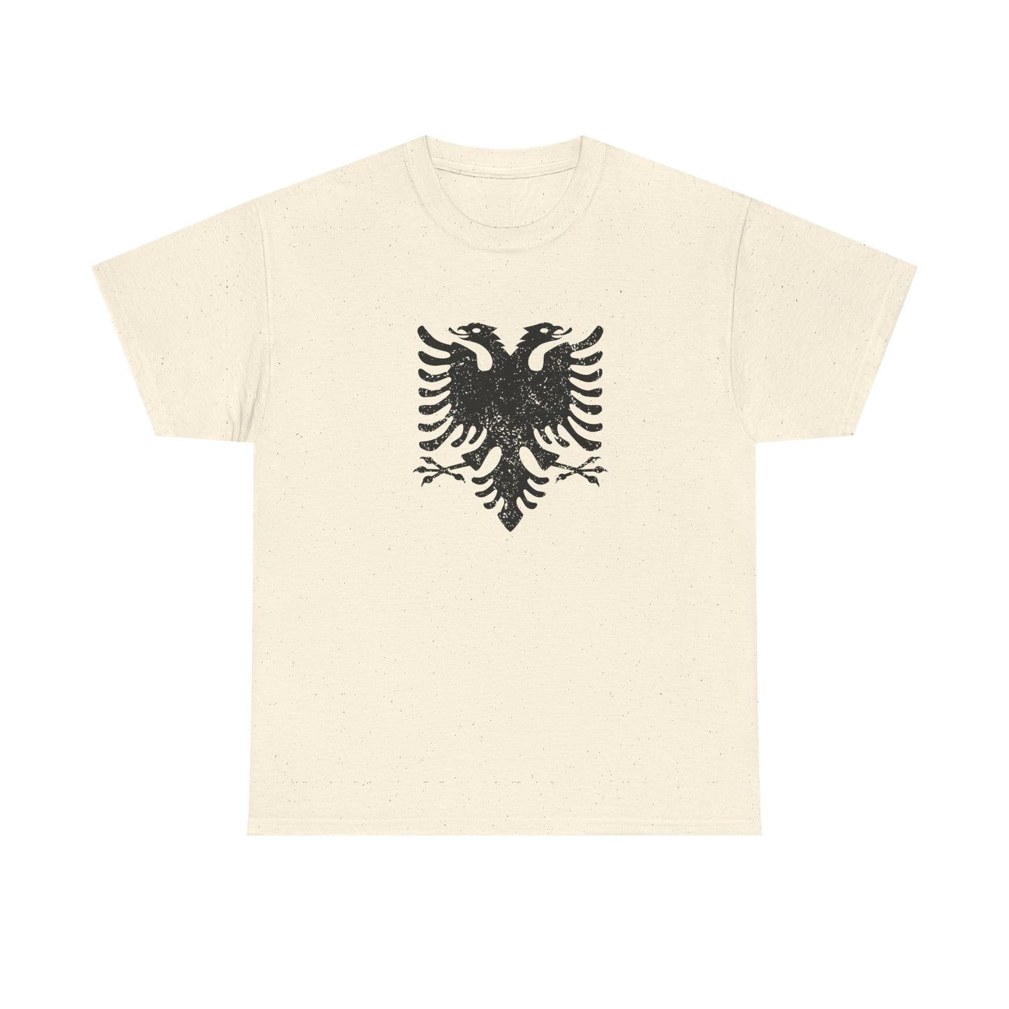 Distressed Albanian Eagle Tee – Unisex Graphic T-Shirt | Bold Heritage Wear for Everyday Pride, Travel & Celebration