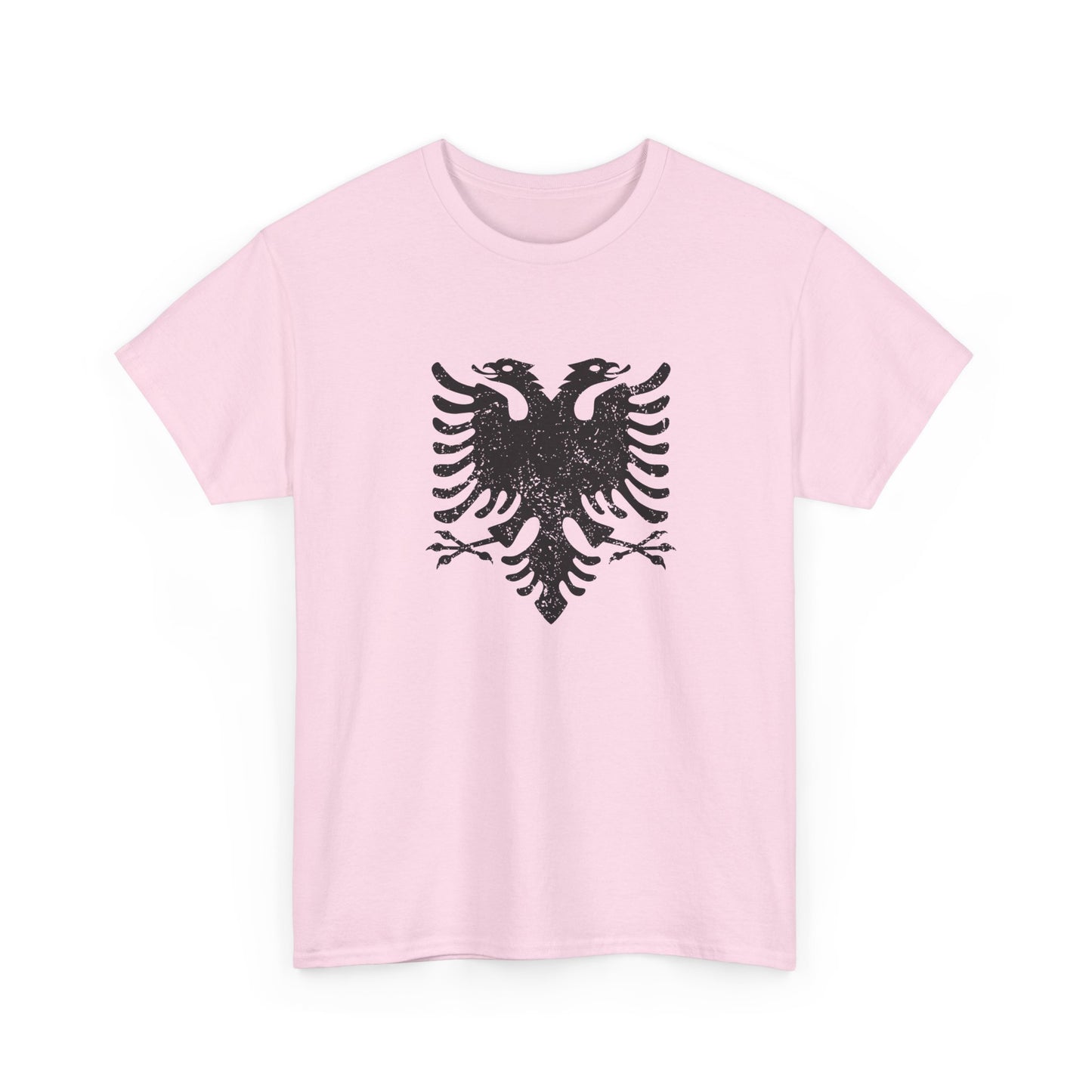 Distressed Albanian Eagle Tee – Unisex Graphic T-Shirt | Bold Heritage Wear for Everyday Pride, Travel & Celebration