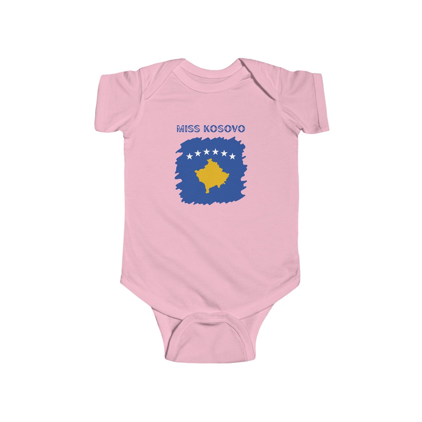 Miss Kosovo – Kosovo Pride Infant Bodysuit | National Baby Gift, Cultural Baby Shower Outfit, International Infant Wear