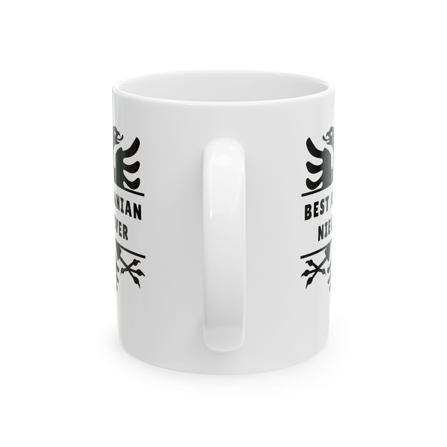 Best Albanian Niece Ever – 11 oz White Ceramic Mug Sweet Sip of Love | Cultural Pride Gift | Perfect for Tea, Cocoa & Confidence