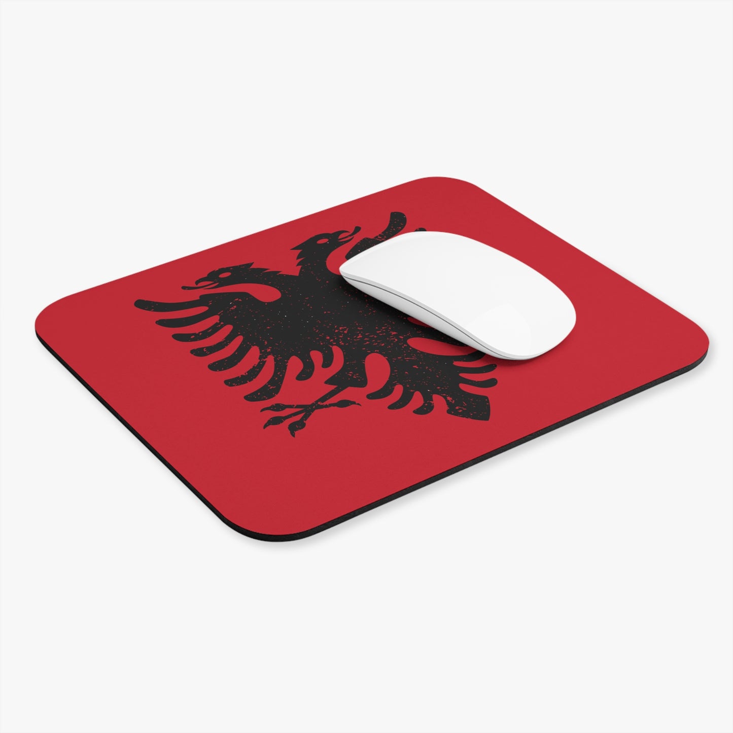 Albanian Eagle Mouse Pad | Bold Desk Decor & Cultural Gift