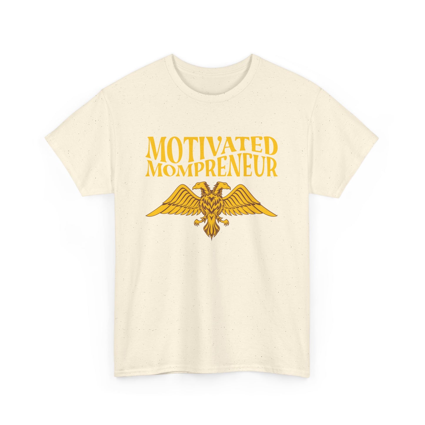 Motivated Mompreneur Tee – Unisex Heavy Cotton Shirt for Empowered Women on a Mission