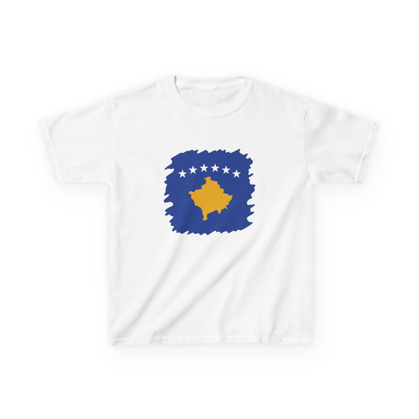 Kosovo Pride Kids Tee – Unisex Cotton T-Shirt for Everyday Fun, Birthdays & Celebrations