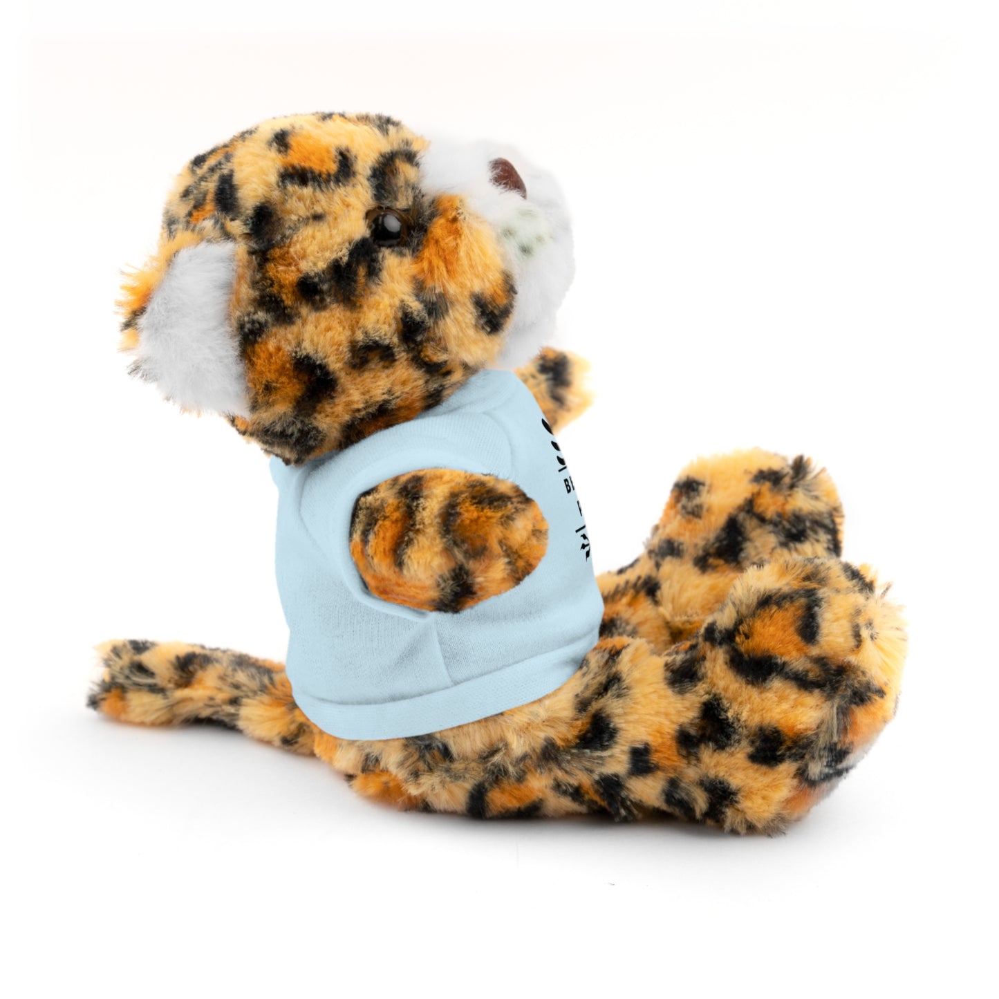 Best Albanian Prince Ever | Personalized 8" Plush Stuffed Animal Jaguar | Custom Tee in Multiple Colors | Gift for Kids & Collectors