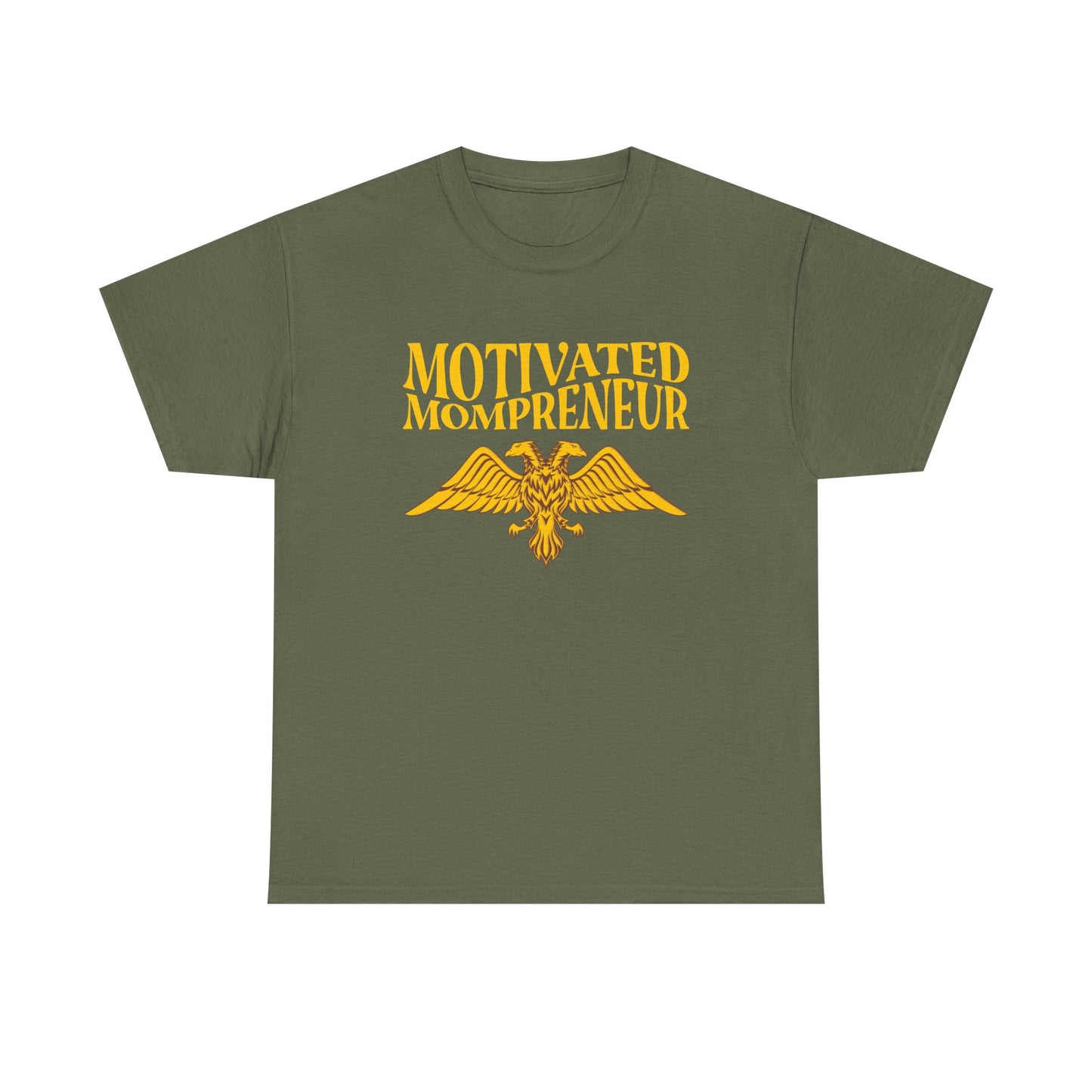 Motivated Mompreneur Tee – Unisex Heavy Cotton Shirt for Empowered Women on a Mission