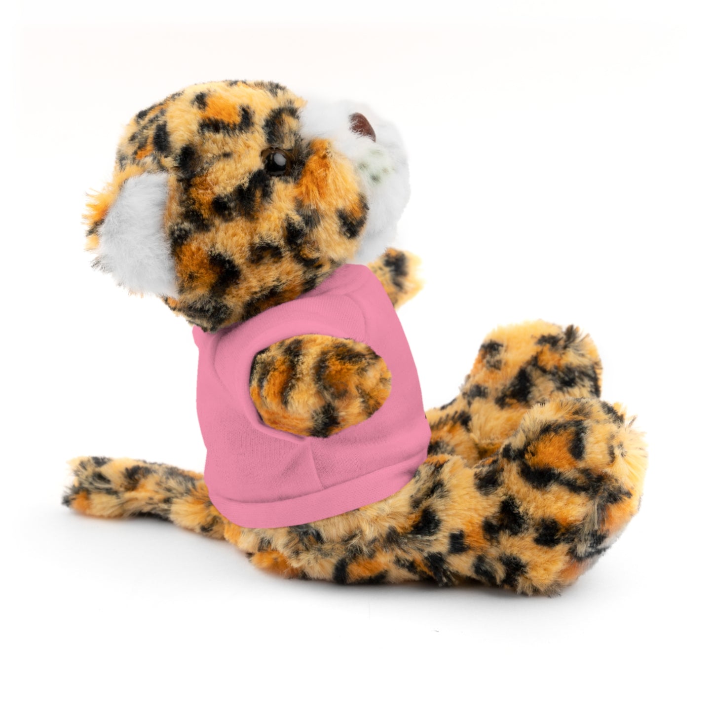 Kosovo Princess | 8" Plush Jaguar with Personalized Tee – Fierce & Cuddly Gift for Kids & Toddlers