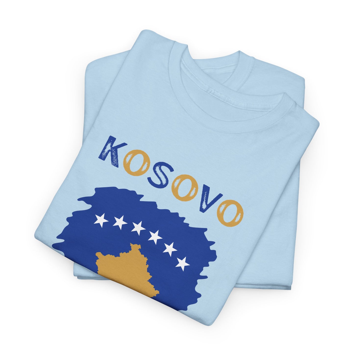 Kosovo Proud – Heavy Cotton Unisex Tee | Celebrate Your Heritage in Style
