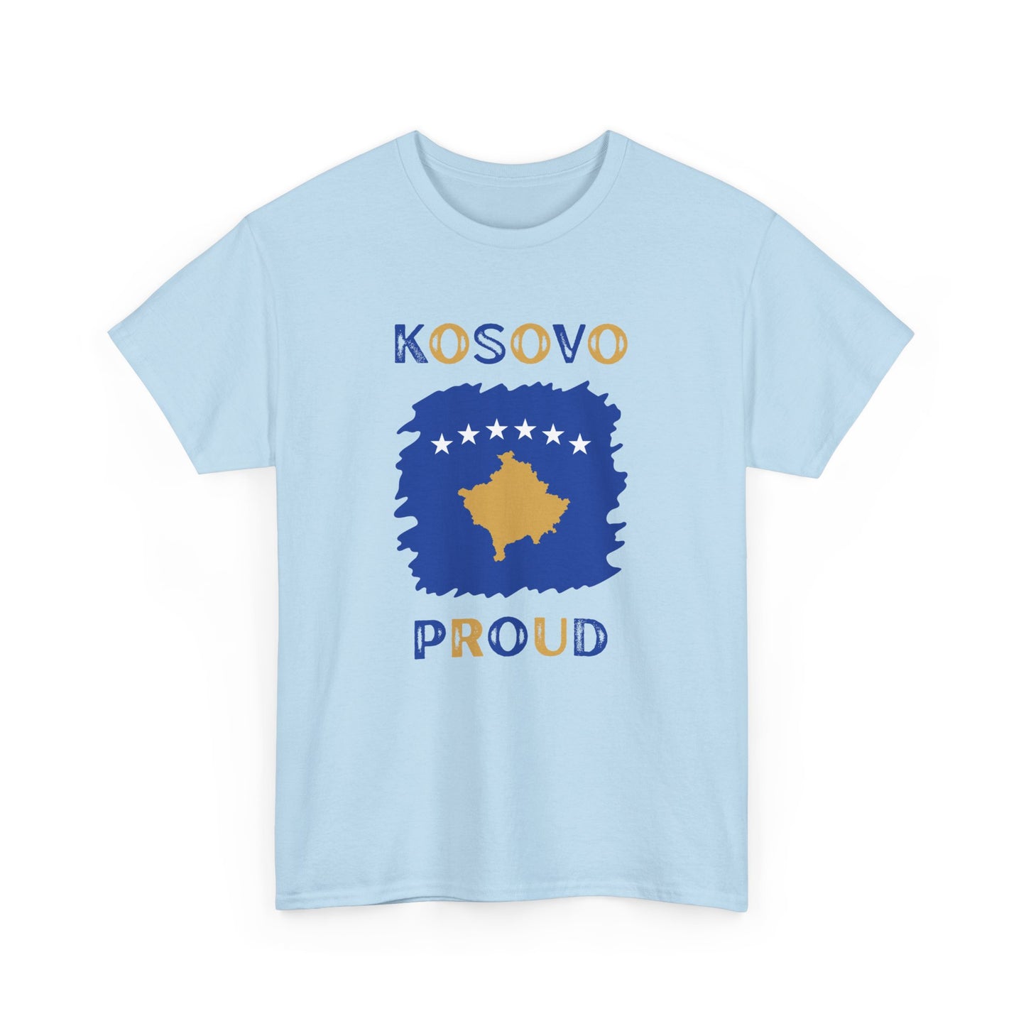 Kosovo Proud – Heavy Cotton Unisex Tee | Celebrate Your Heritage in Style