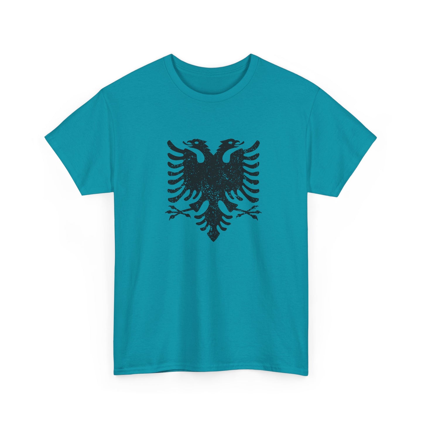 Distressed Albanian Eagle Tee – Unisex Graphic T-Shirt | Bold Heritage Wear for Everyday Pride, Travel & Celebration