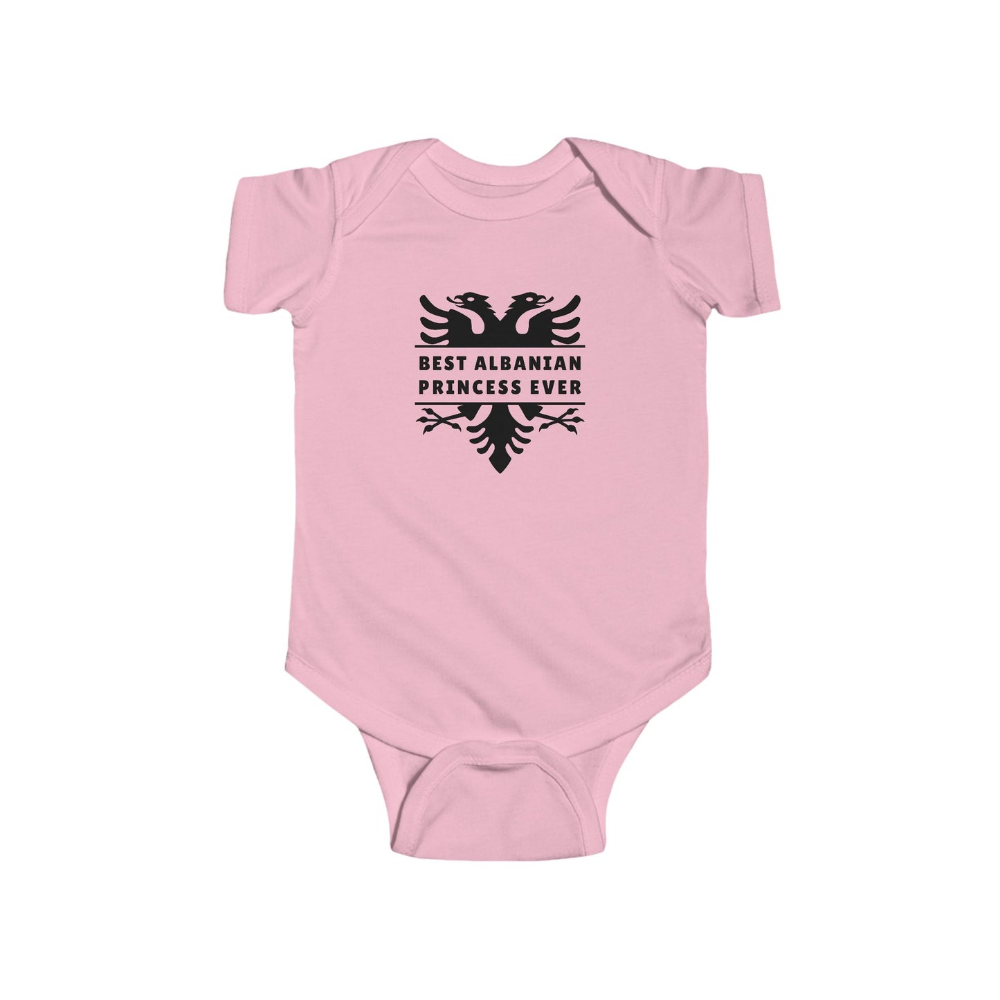Best Albanian Princess Ever Infant Bodysuit | Cute Baby Girl Outfit – Albanian Heritage Baby Shower Gift