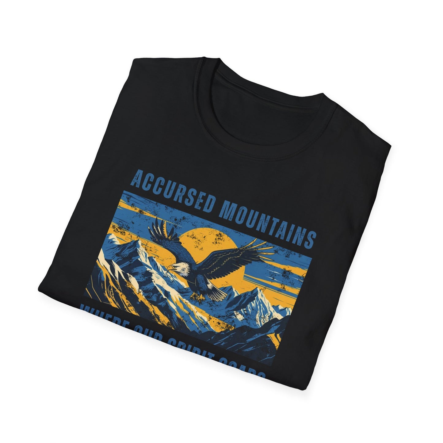 Accursed Mountains – Where Our Spirit Soars | Mountain Spirit Unisex T-Shirt