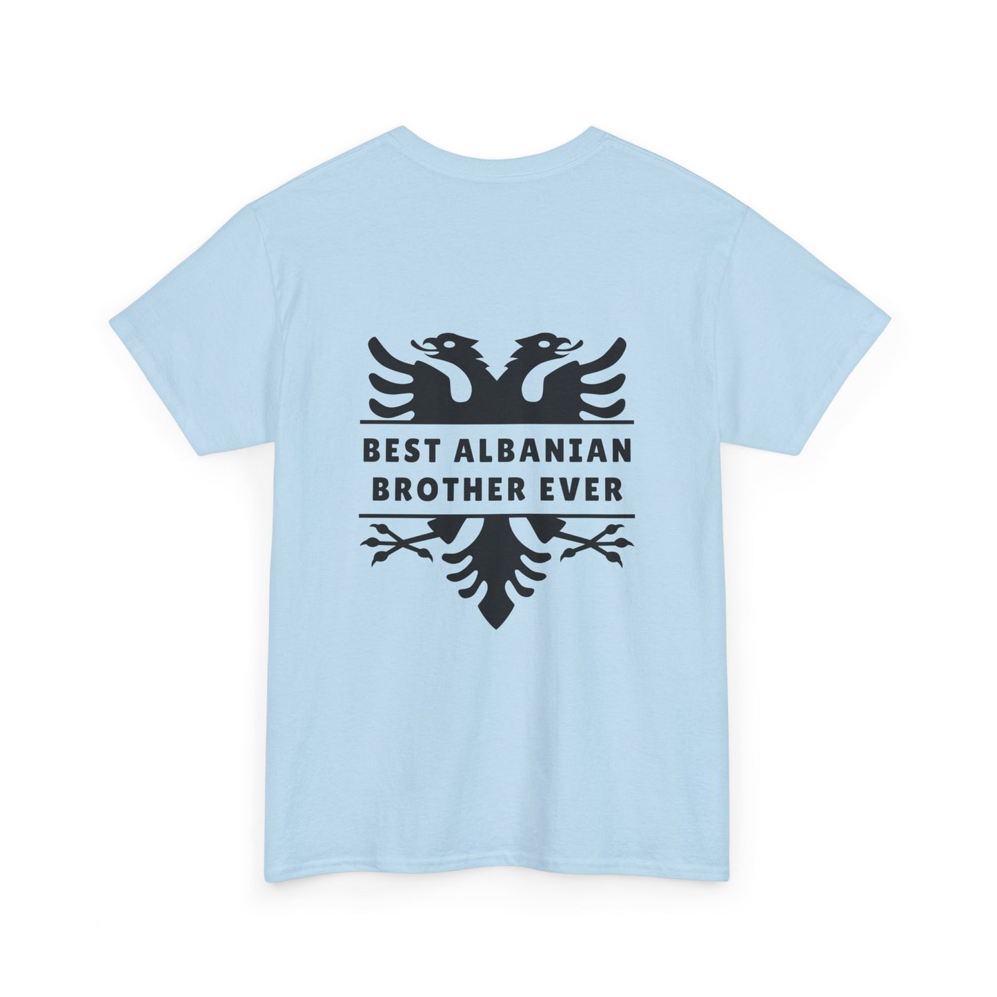 Best Albanian Brother Ever – Unisex Cotton T-Shirt Albanian Pride Tee | Sibling Gift | Bold, Comfortable, and Full of Heart