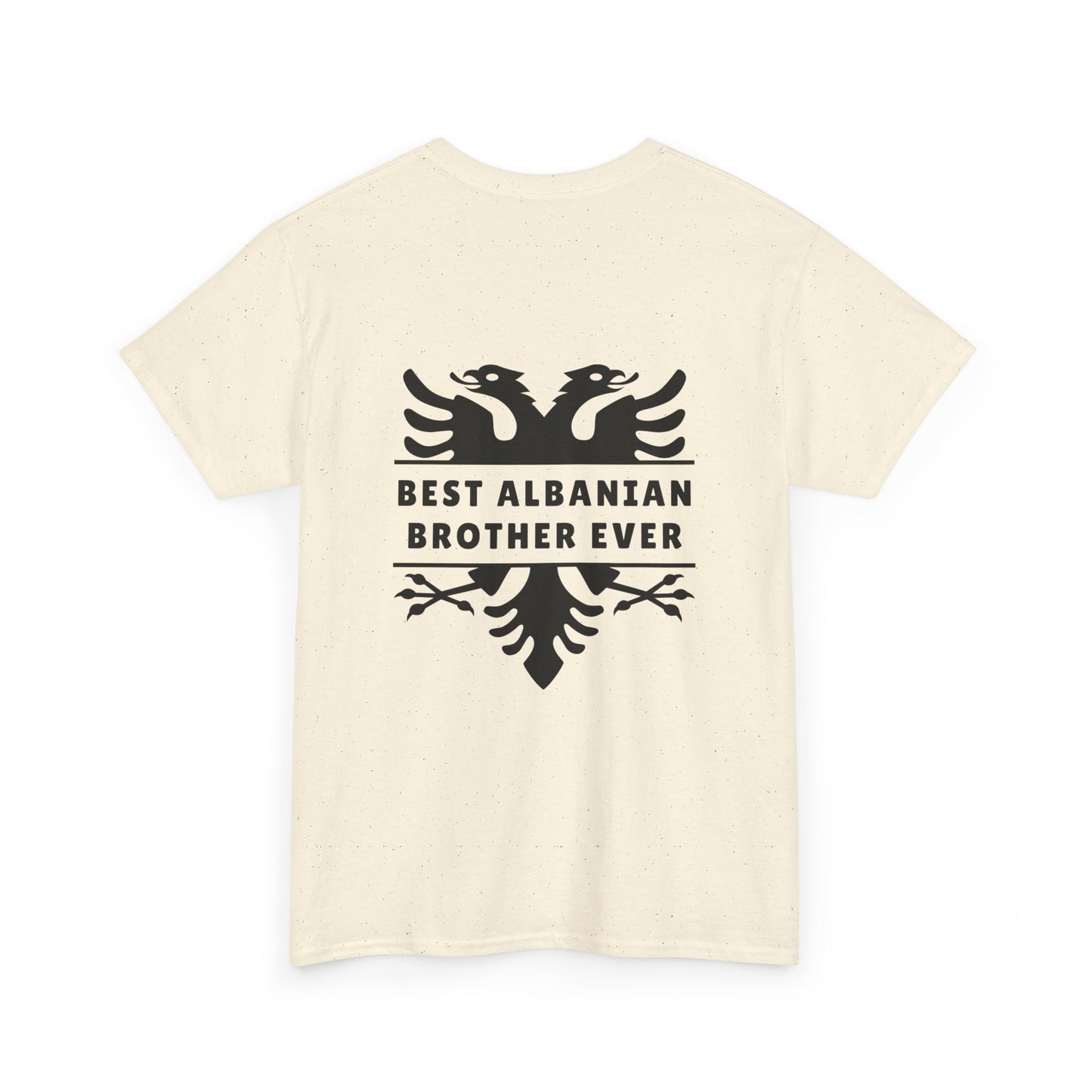 Best Albanian Brother Ever – Unisex Cotton T-Shirt Albanian Pride Tee | Sibling Gift | Bold, Comfortable, and Full of Heart