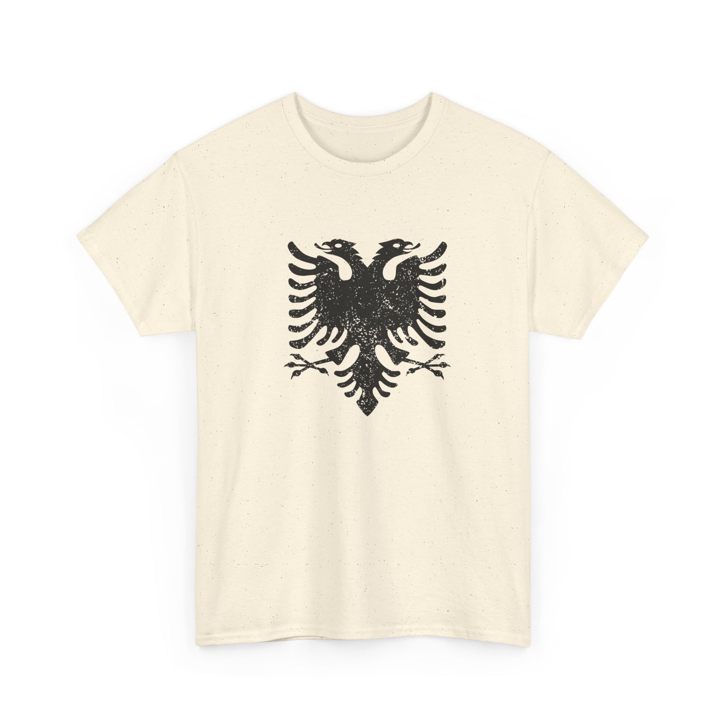 Distressed Albanian Eagle Tee – Unisex Graphic T-Shirt | Bold Heritage Wear for Everyday Pride, Travel & Celebration