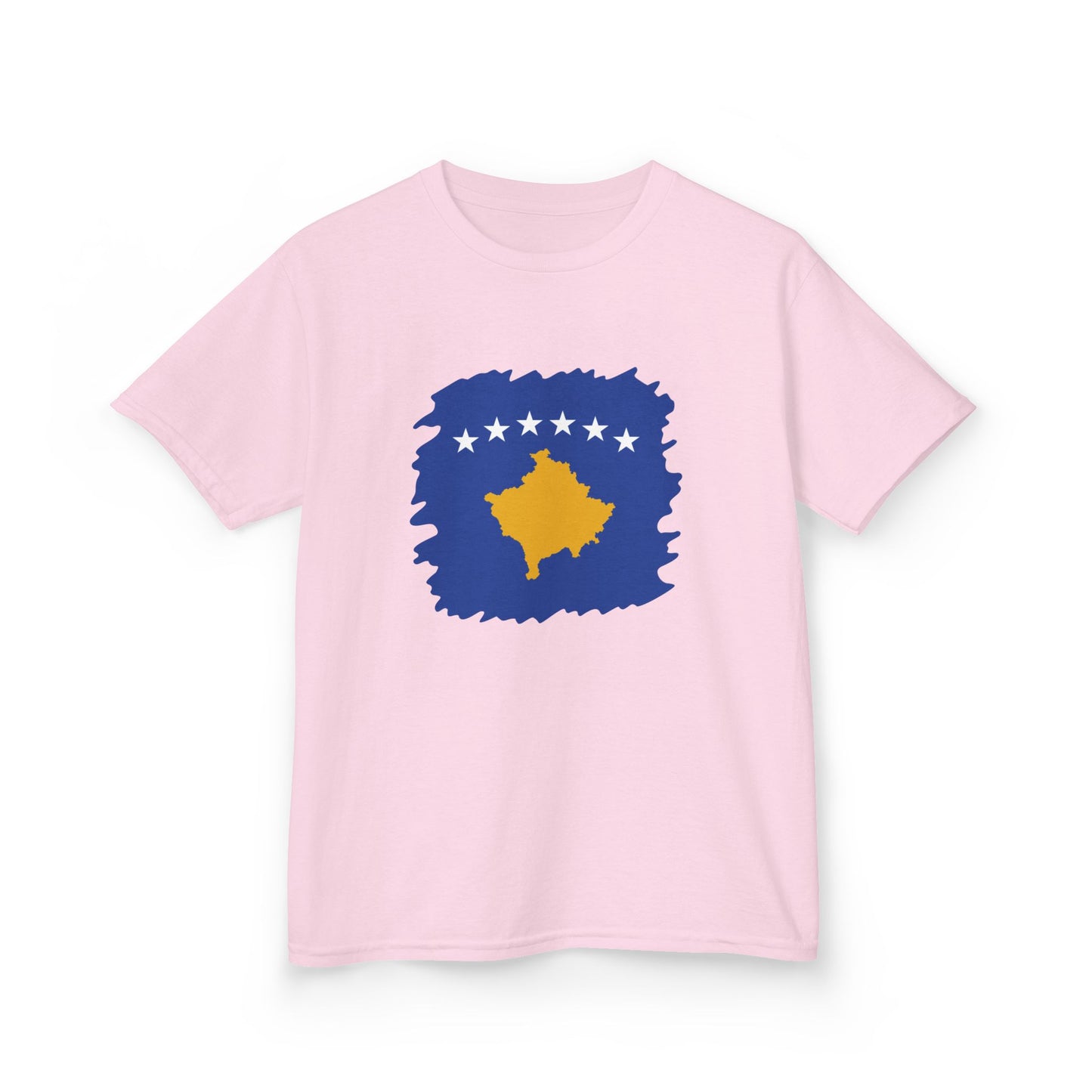 Kosovo Pride Kids Tee – Unisex Cotton T-Shirt for Everyday Fun, Birthdays & Celebrations