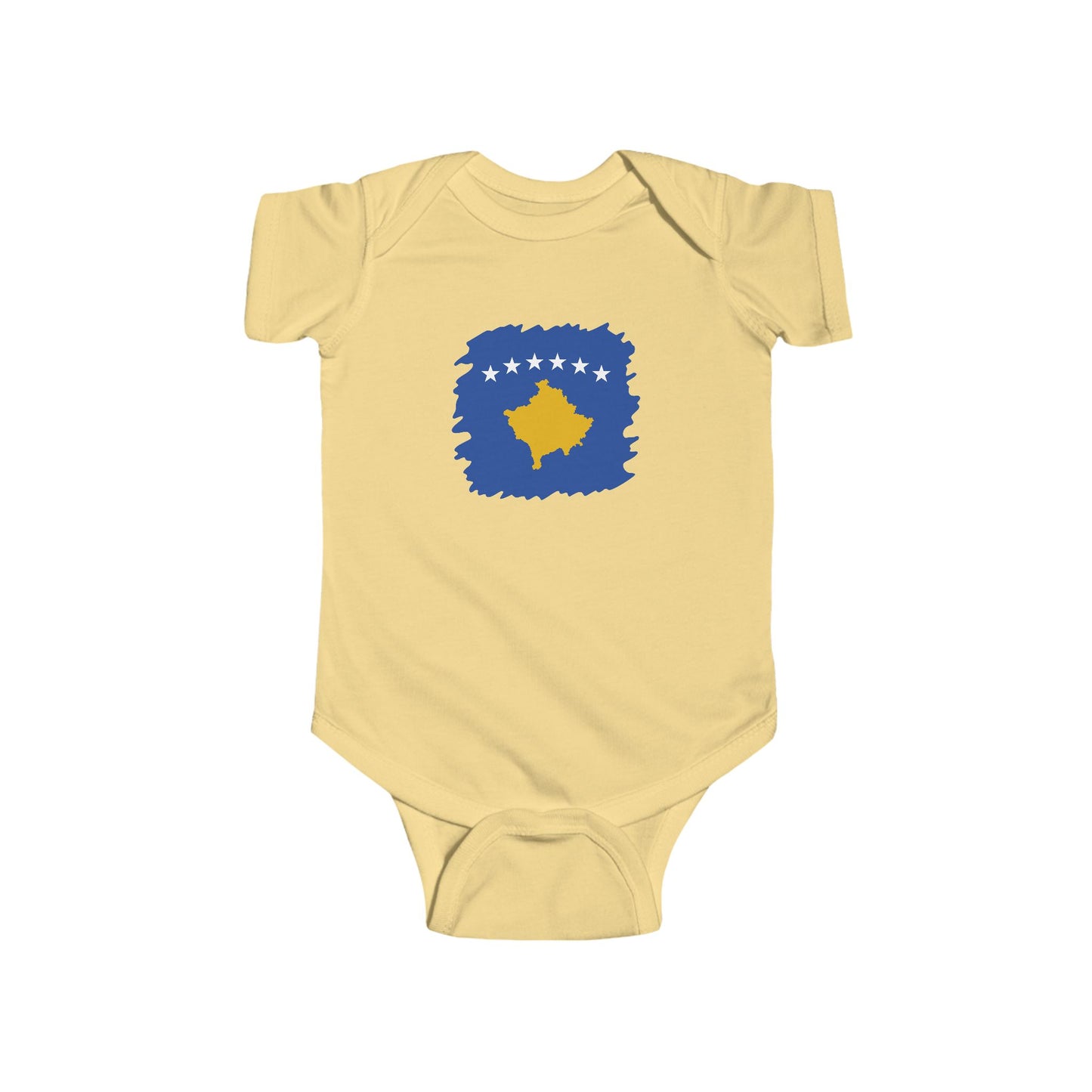 Kosovo Flag Infant Bodysuit – Soft, Adorable & Proud Baby Wear for Everyday Comfort