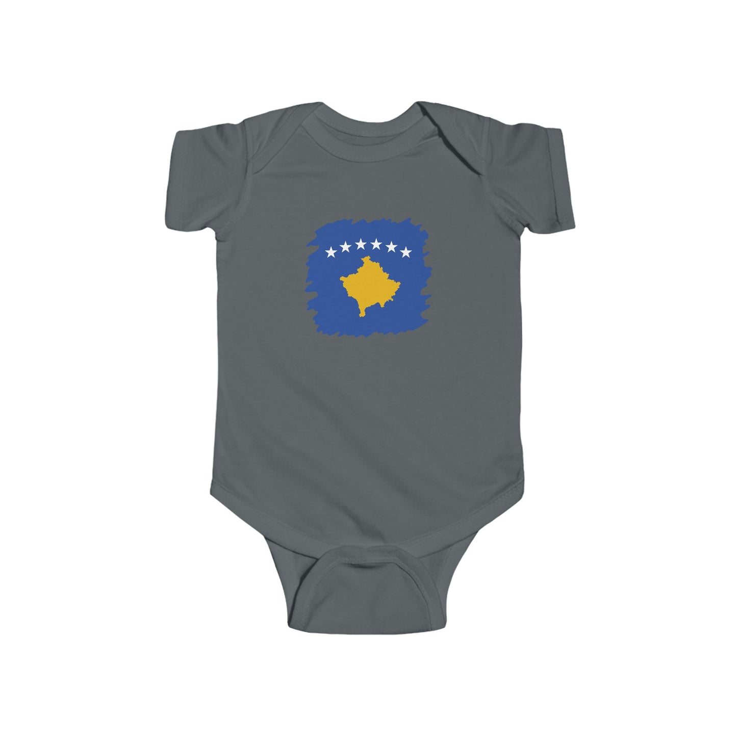 Kosovo Flag Infant Bodysuit – Soft, Adorable & Proud Baby Wear for Everyday Comfort