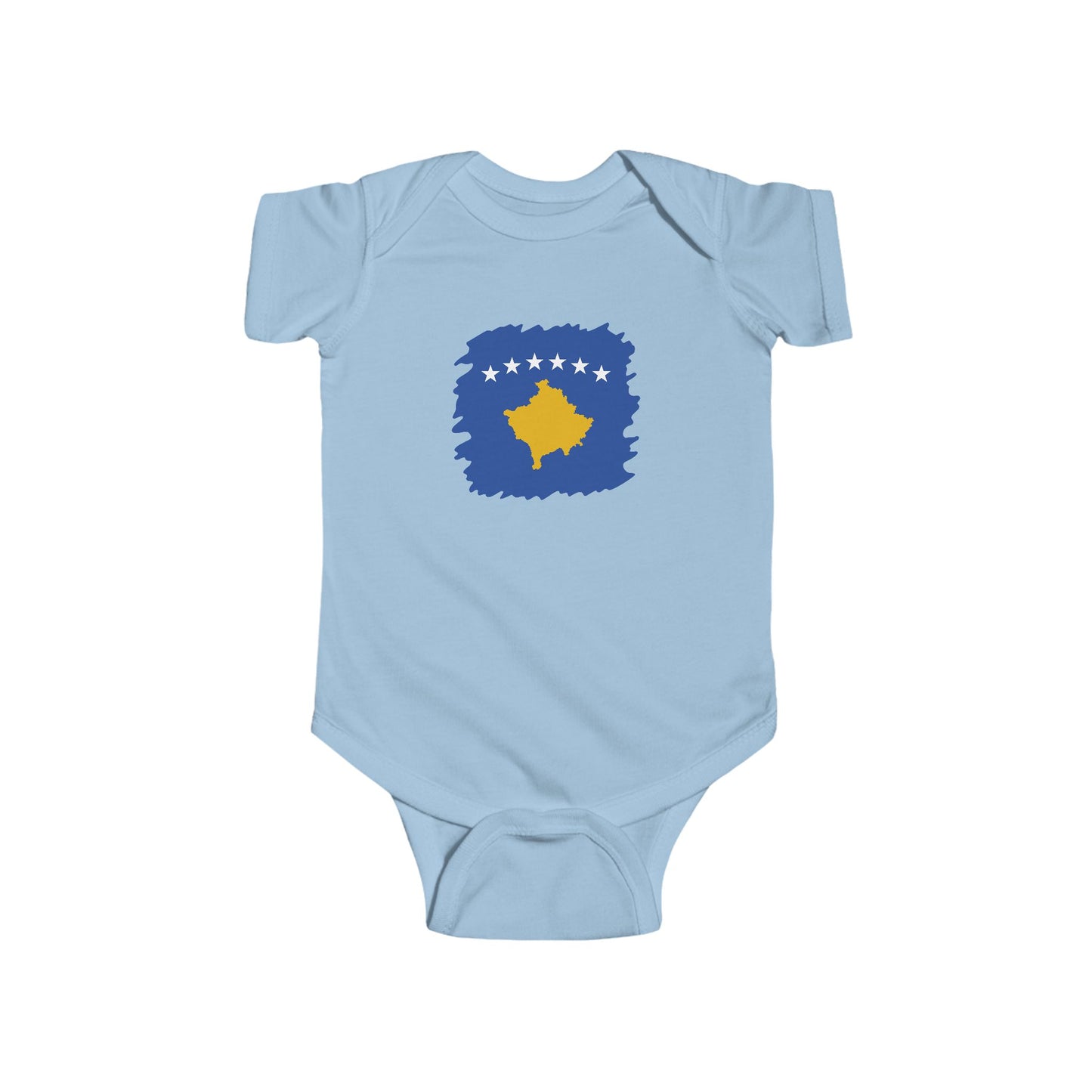 Kosovo Flag Infant Bodysuit – Soft, Adorable & Proud Baby Wear for Everyday Comfort