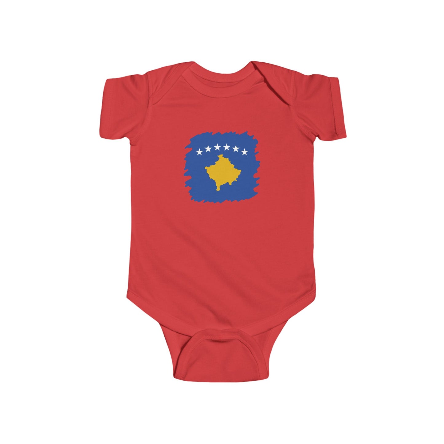 Kosovo Flag Infant Bodysuit – Soft, Adorable & Proud Baby Wear for Everyday Comfort