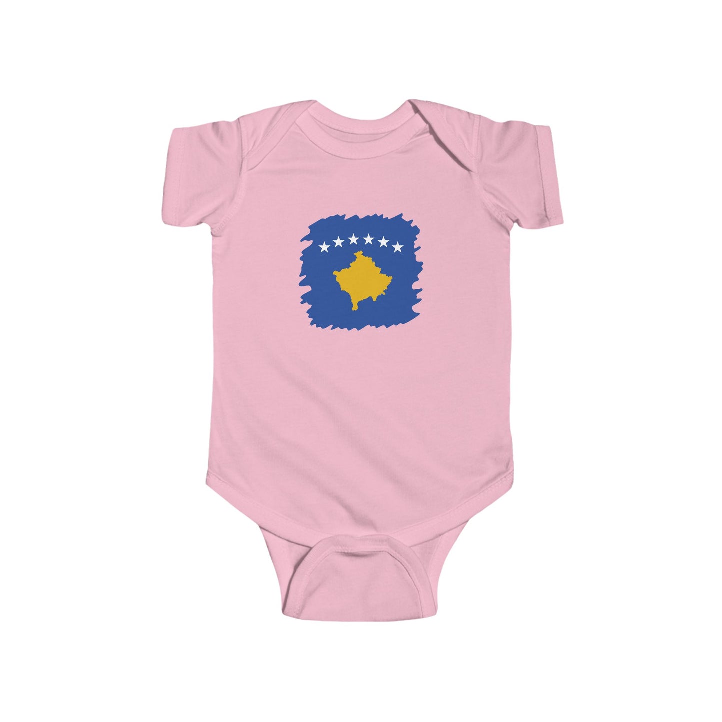 Kosovo Flag Infant Bodysuit – Soft, Adorable & Proud Baby Wear for Everyday Comfort