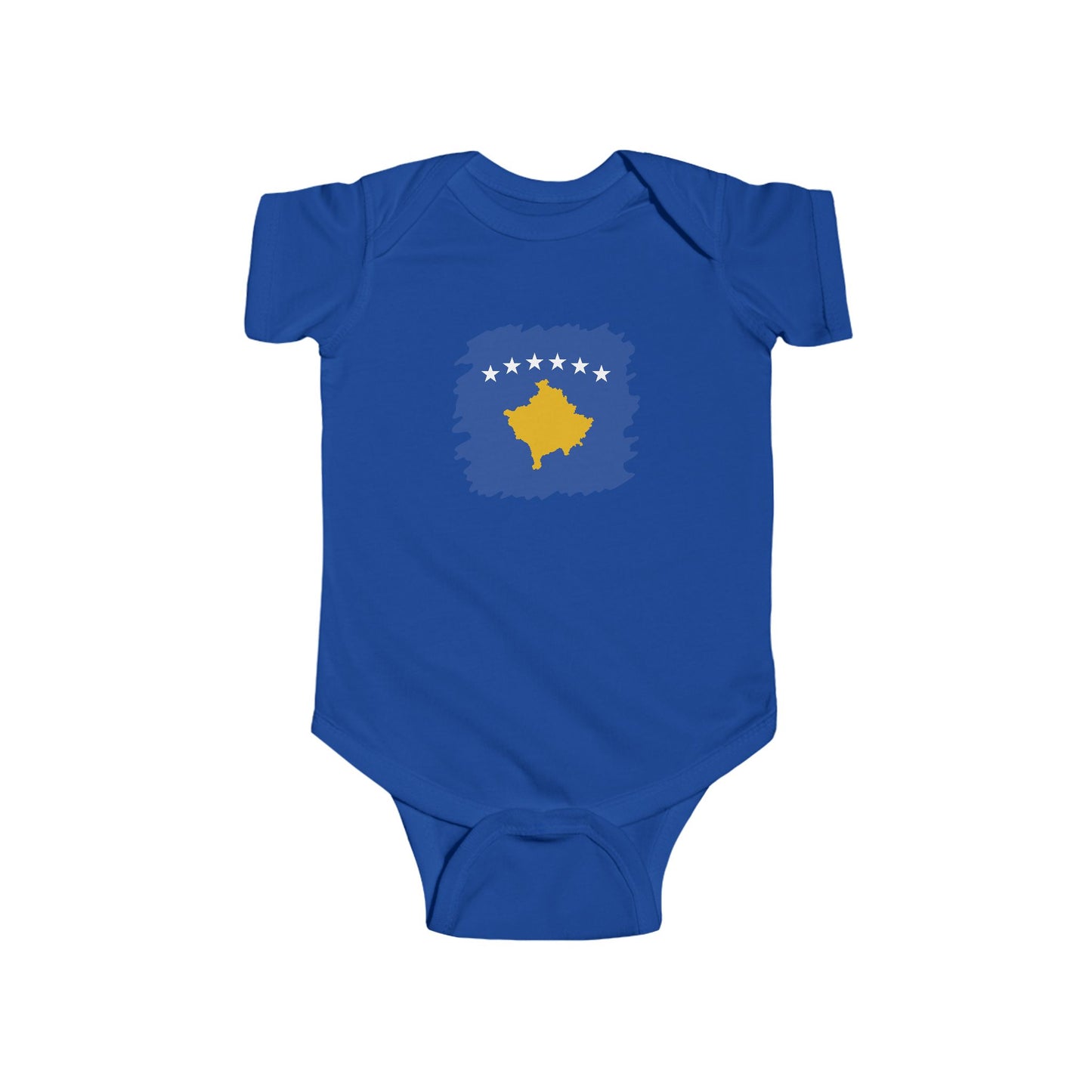 Kosovo Flag Infant Bodysuit – Soft, Adorable & Proud Baby Wear for Everyday Comfort