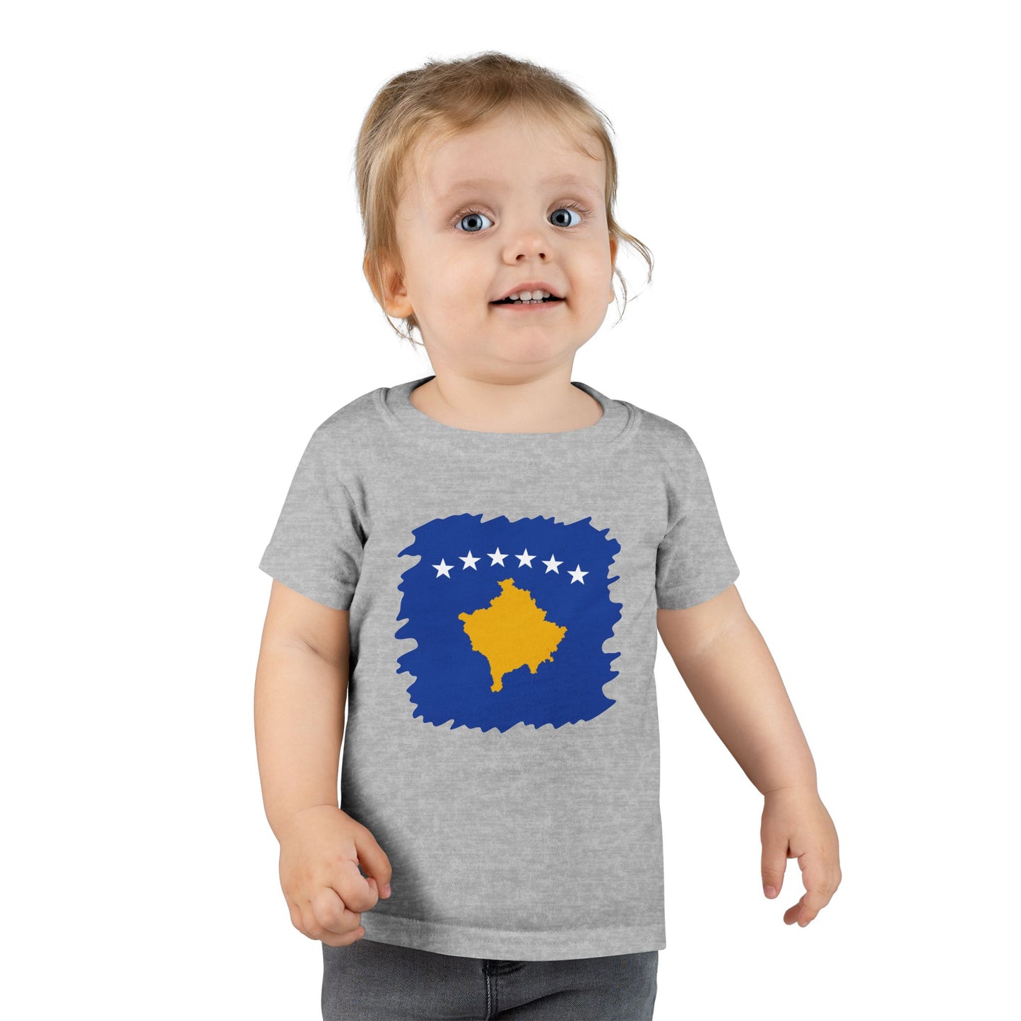 Kosovo Pride Toddler T-Shirt – Celebrate National Day & Birthdays with Style