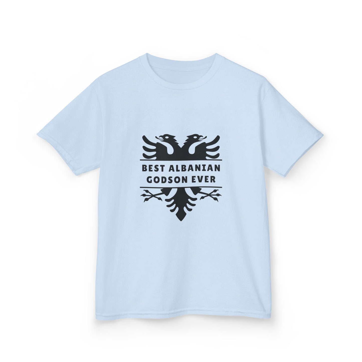 Best Albanian Godson Ever – Kids Cotton T-Shirt Fun Gift for Godsons | Cultural Pride Tee | Birthday & Special Occasion Apparel