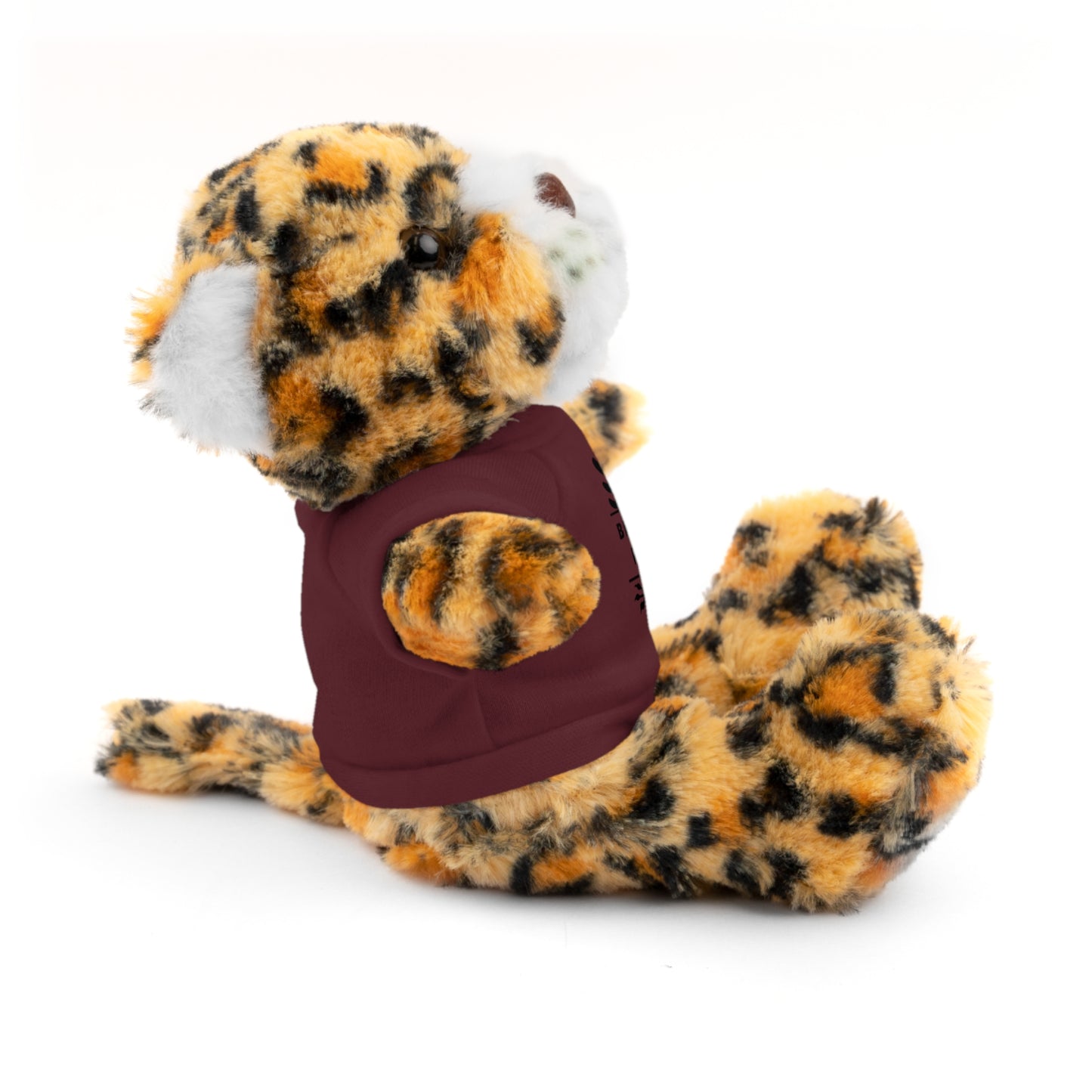 Best Albanian Prince Ever | Personalized 8" Plush Stuffed Animal Jaguar | Custom Tee in Multiple Colors | Gift for Kids & Collectors