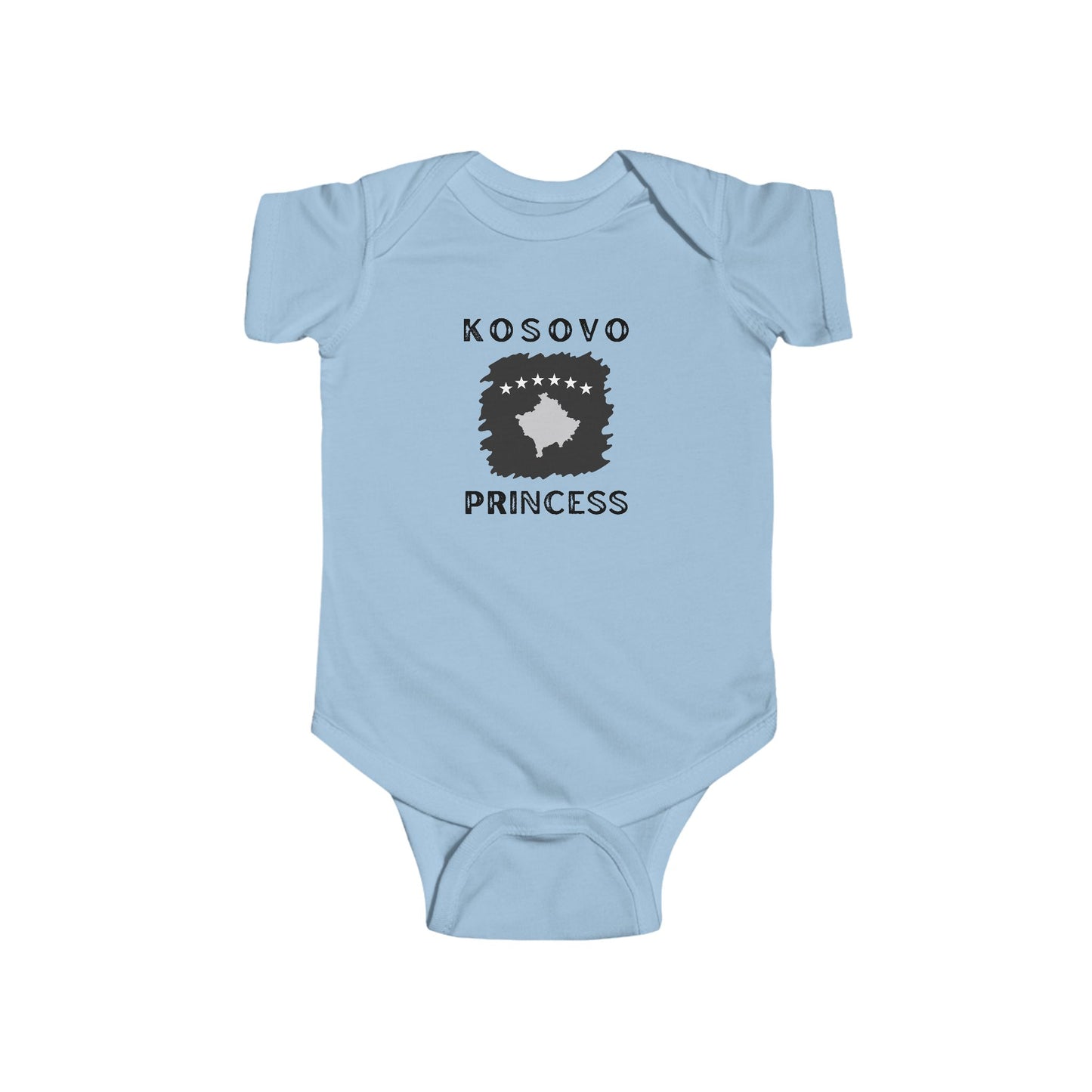 Kosovo Princess Infant Bodysuit | Adorable Newborn Outfit – Unique Baby Shower Gift & Toddler Wear