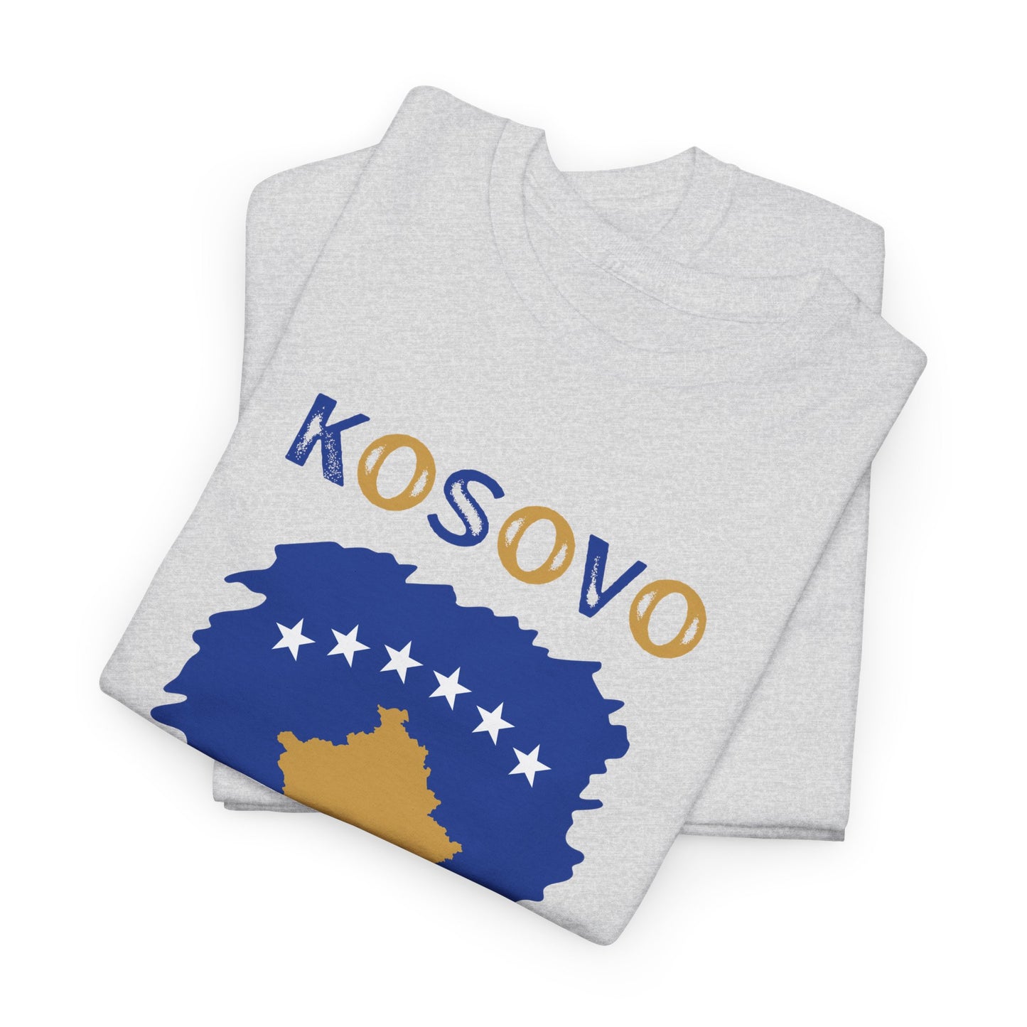 Kosovo Proud – Heavy Cotton Unisex Tee | Celebrate Your Heritage in Style