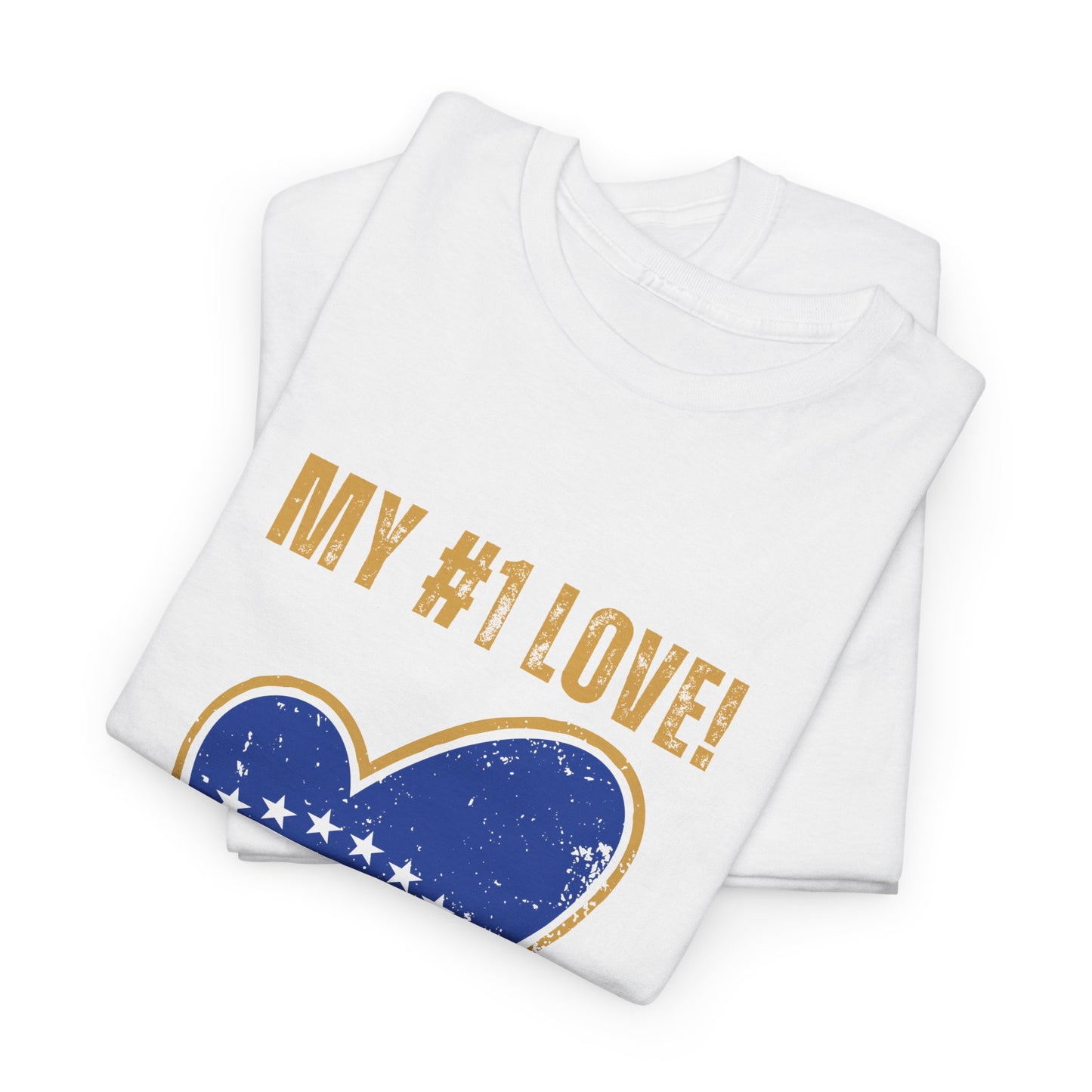 My #1 Love Kosovo Map Heart T-Shirt – Show Your Kosovar & Albanian Pride