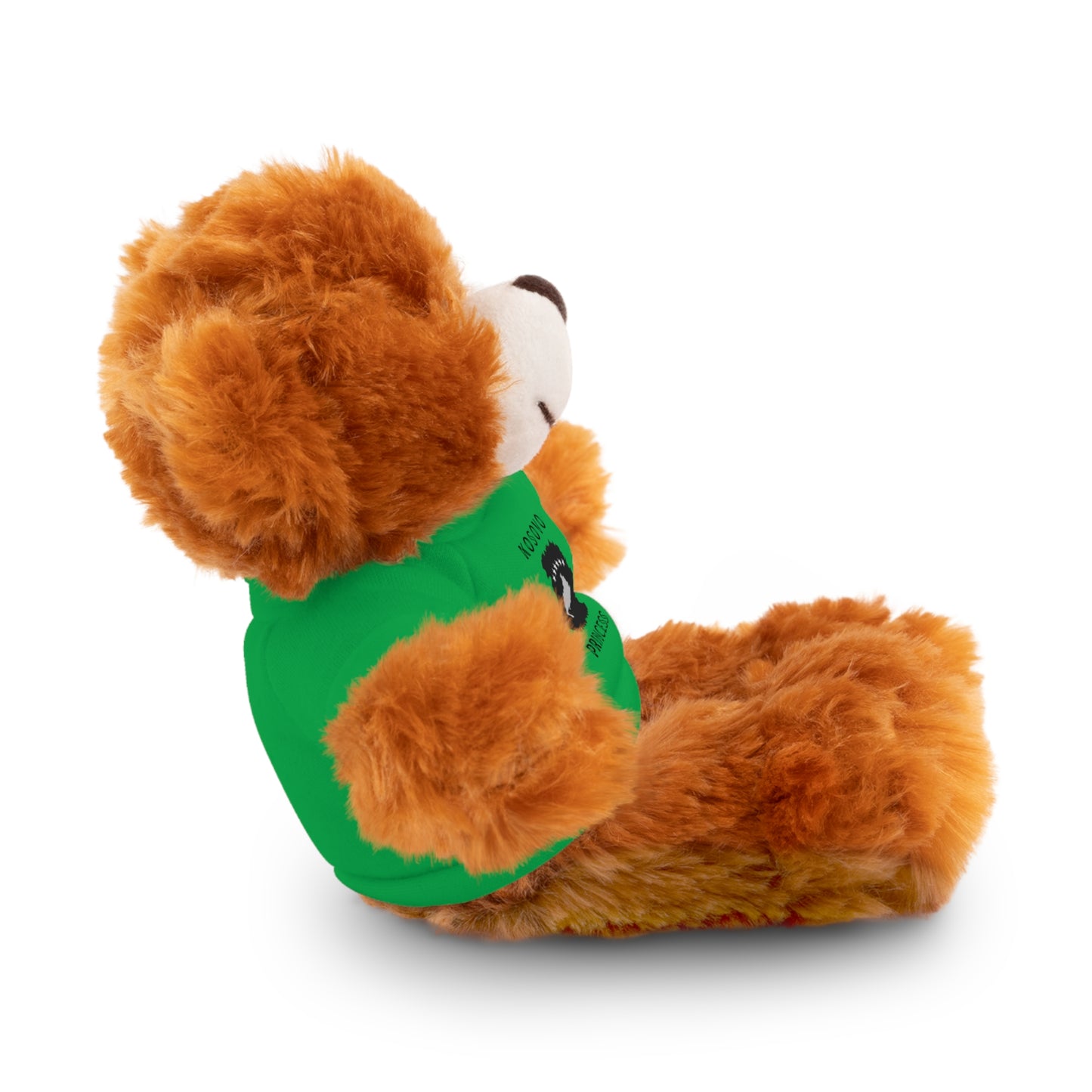 Kosovo Princess | 8" Teddy Bear with Personalized Tee – Cute Plush Gift for Kids & Toddlers