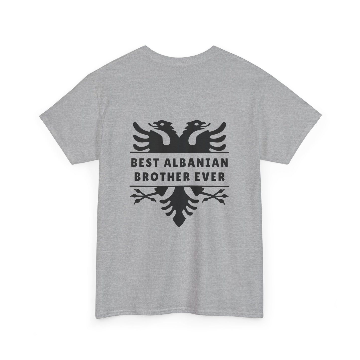 Best Albanian Brother Ever – Unisex Cotton T-Shirt Albanian Pride Tee | Sibling Gift | Bold, Comfortable, and Full of Heart